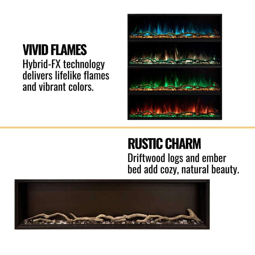 Modern Flames Landscape Pro Slim 68-Inch Built-In Electric Fireplace [LPS-6814V2] (SAK72941) – SAKSBY WHOLESALE, view 12