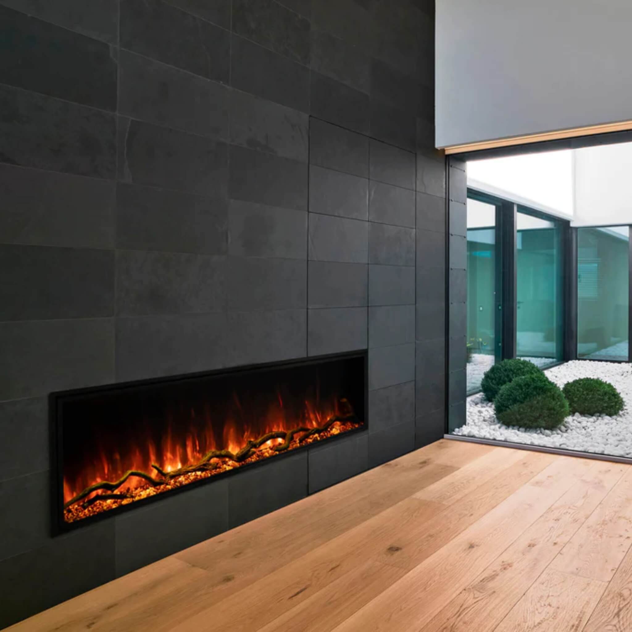 Modern Flames Landscape Pro Slim 68-Inch Built-In Linear Electric Fireplace [LPS-6814] (SAK32109) – SAKSBY WHOLESALE, view 11