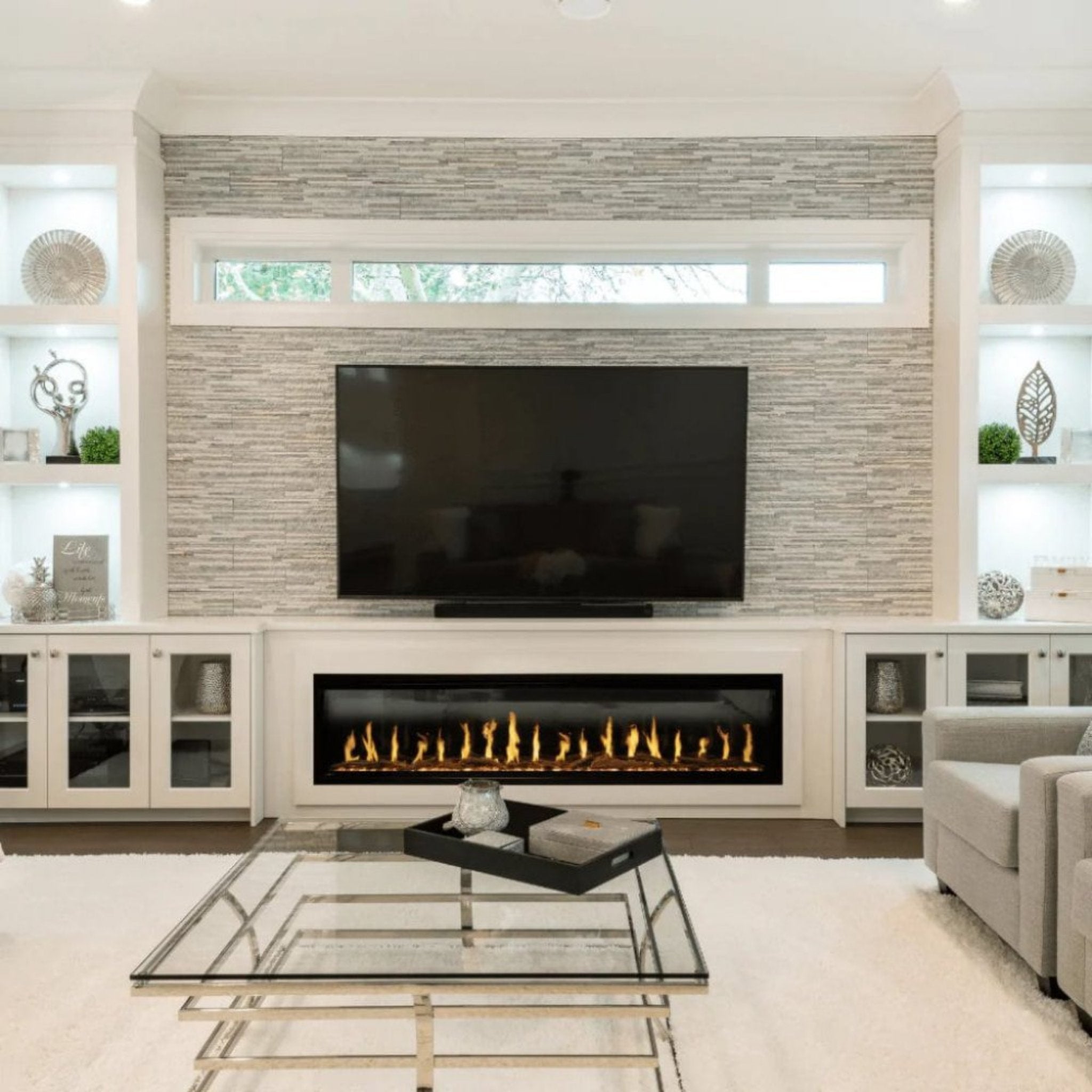 Modern Flames Orion Slim 100-Inch Heliovision Single-Sided Fireplace [OR100-SLIM] (SAK95432) – SAKSBY WHOLESALE, view 3