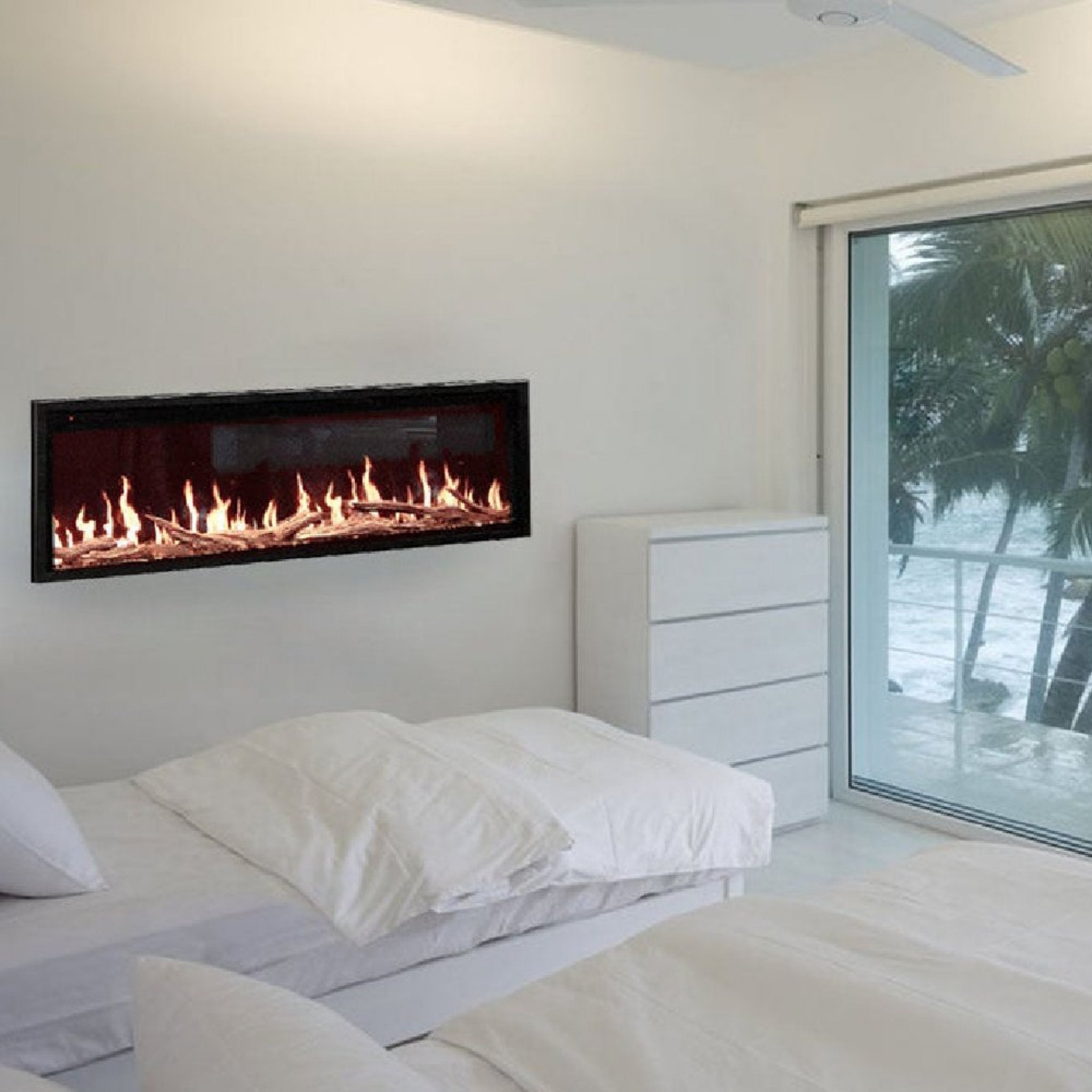 Modern Flames Orion Slim 60-Inch Heliovision Single-Sided Electric Fireplace [OR60-SLIM] (SAK73157) – SAKSBY WHOLESALE, view 