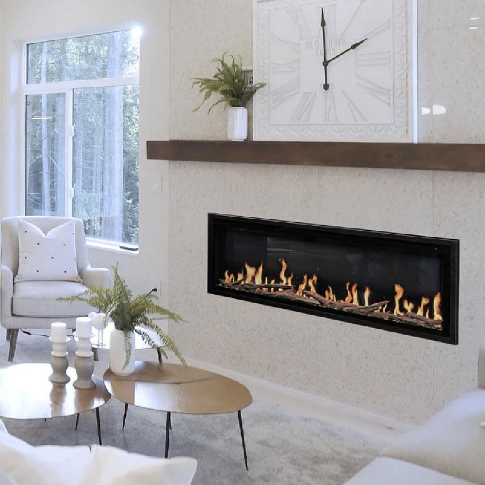 Modern Flames Orion Slim 60-Inch Heliovision Single-Sided Electric Fireplace [OR60-SLIM] (SAK73157) – SAKSBY WHOLESALE, view 