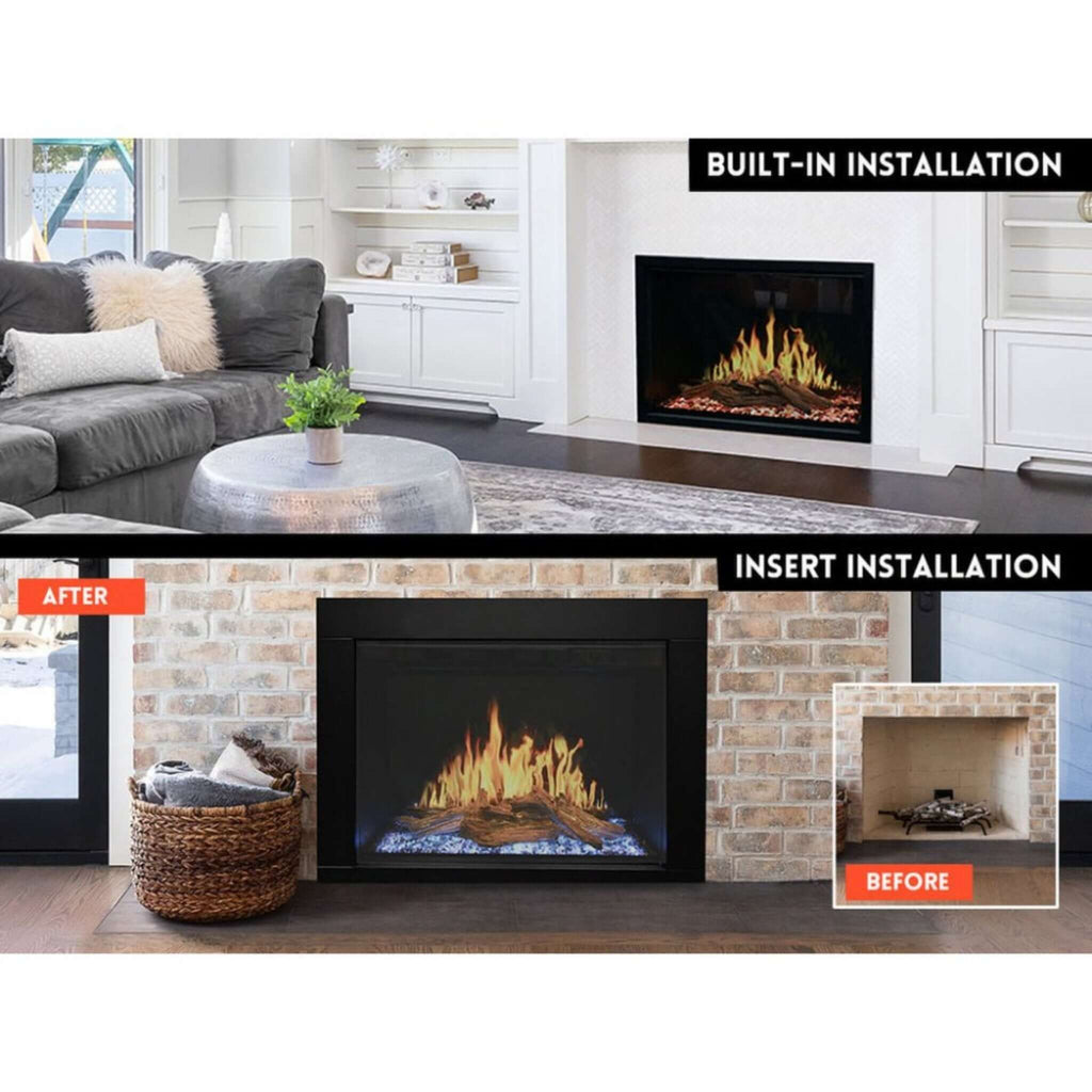 Modern Flames Orion Traditional 26-Inch Heliovision Electric Fireplace [OR26-TRAD] (SAK51873) – SAKSBY WHOLESALE, view 4