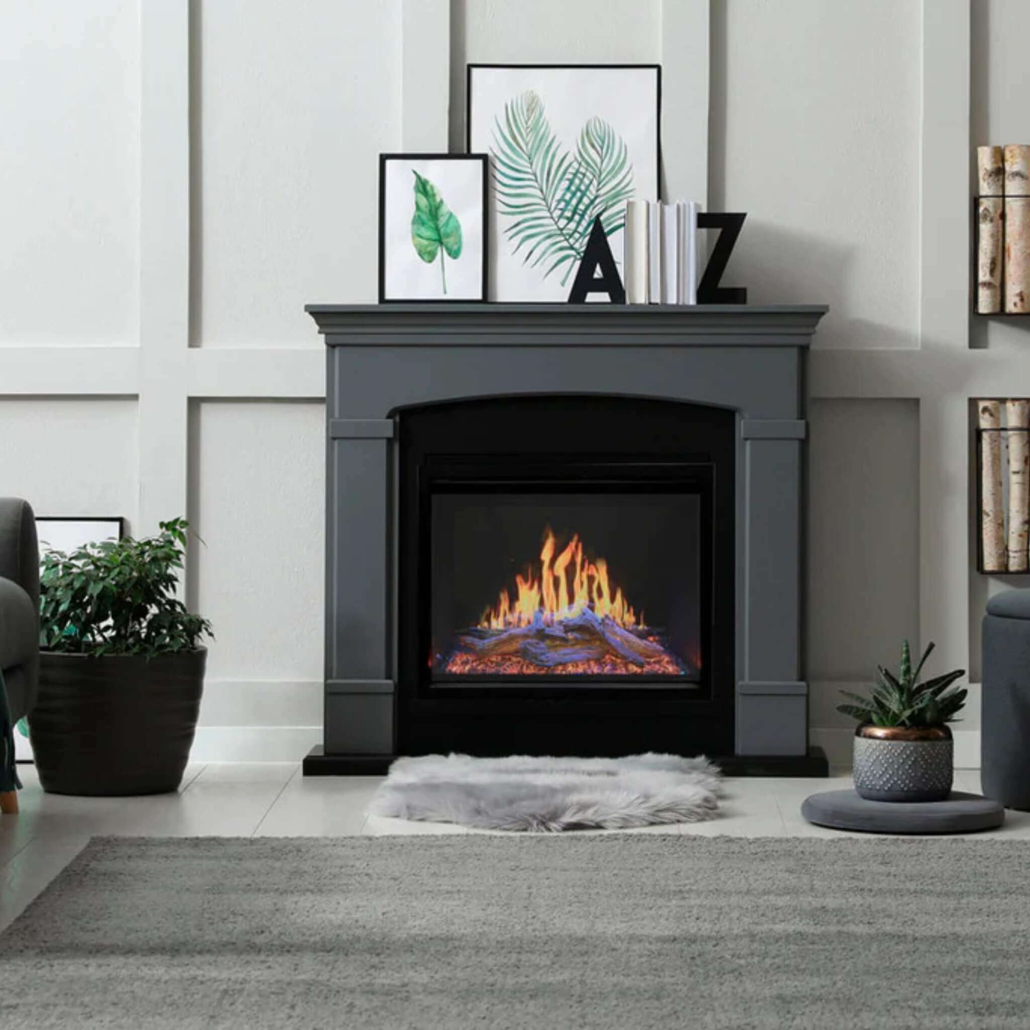 Modern Flames Orion Traditional 30-Inch Heliovision Electric Fireplace [OR30-TRAD] (SAK53719) – SAKSBY WHOLESALE, view 4
