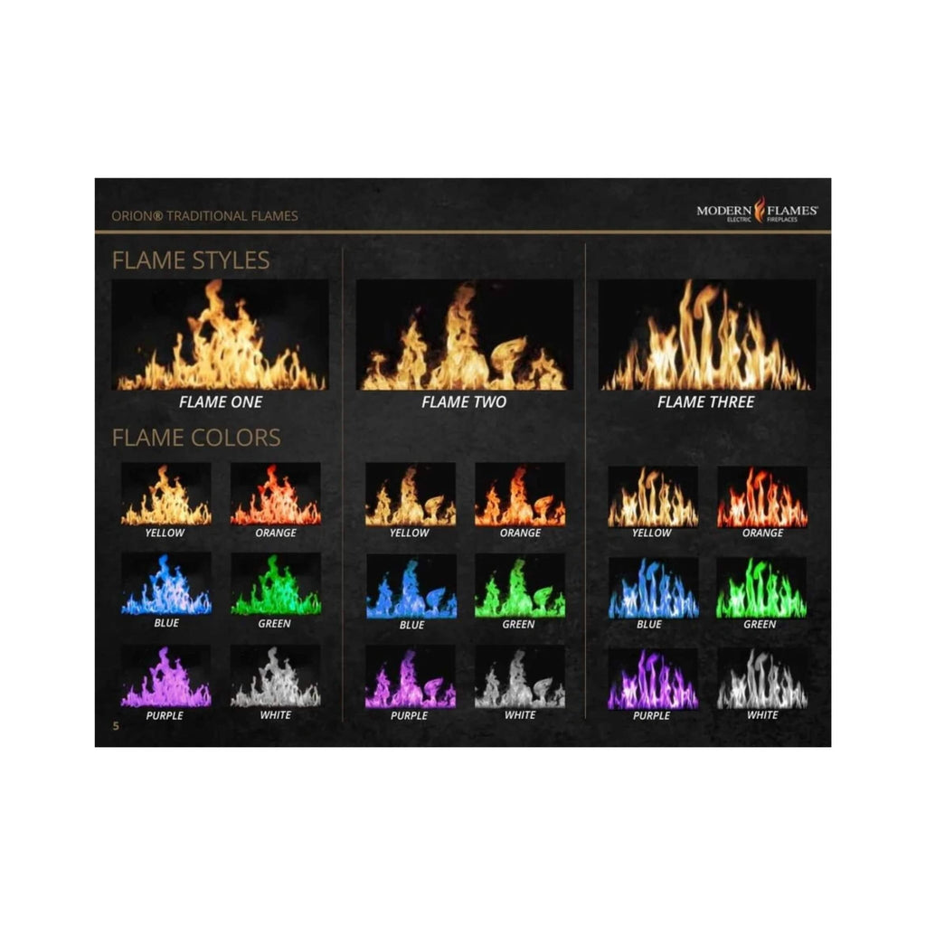Modern Flames Orion Traditional 26-Inch Heliovision Electric Fireplace [OR26-TRAD] (SAK51873) – SAKSBY WHOLESALE, view 10