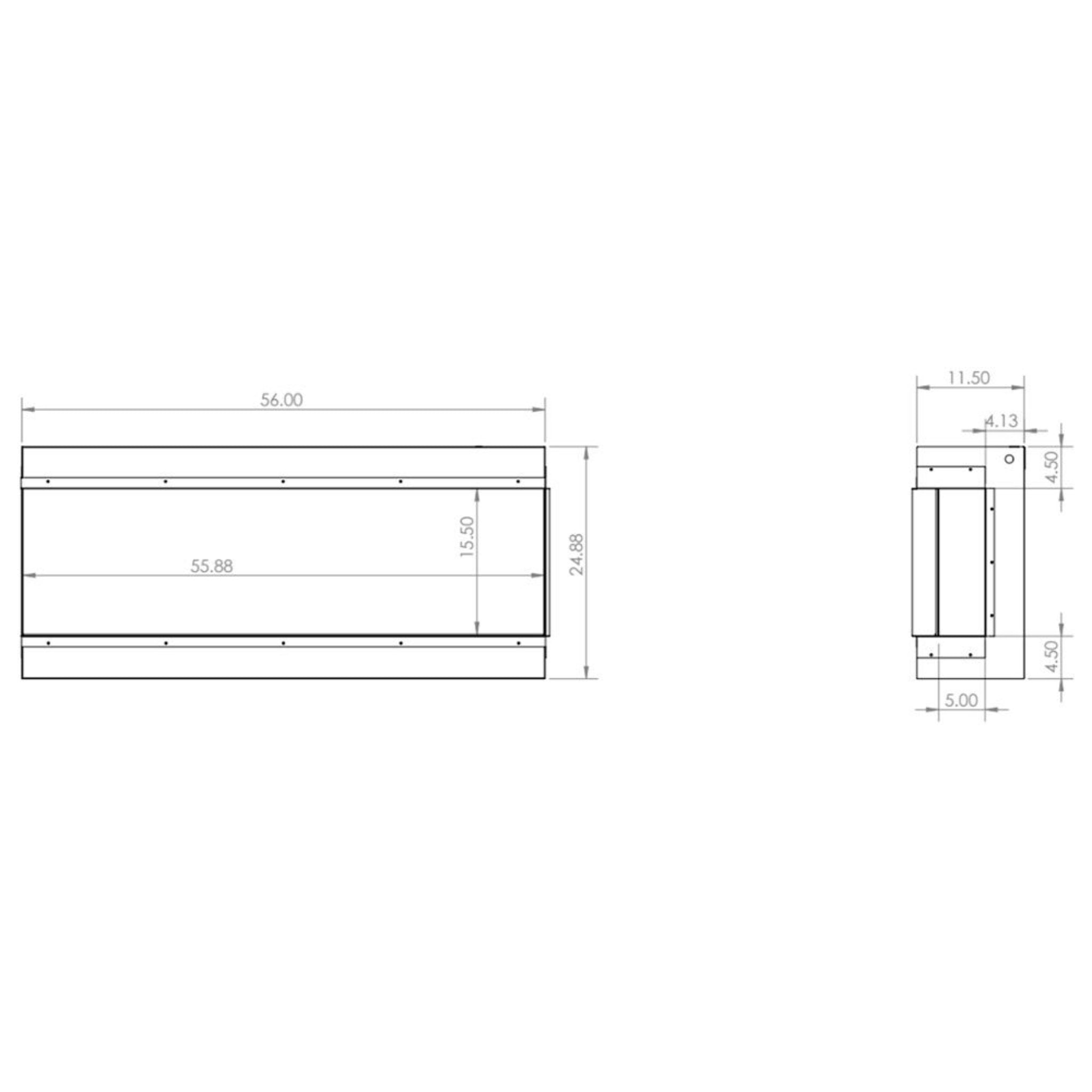 Modern Flames Redstone 30-Inch Built-In Traditional Electric Fireplace [RS-3021] (SAK84729) – SAKSBY WHOLESALE, view 6