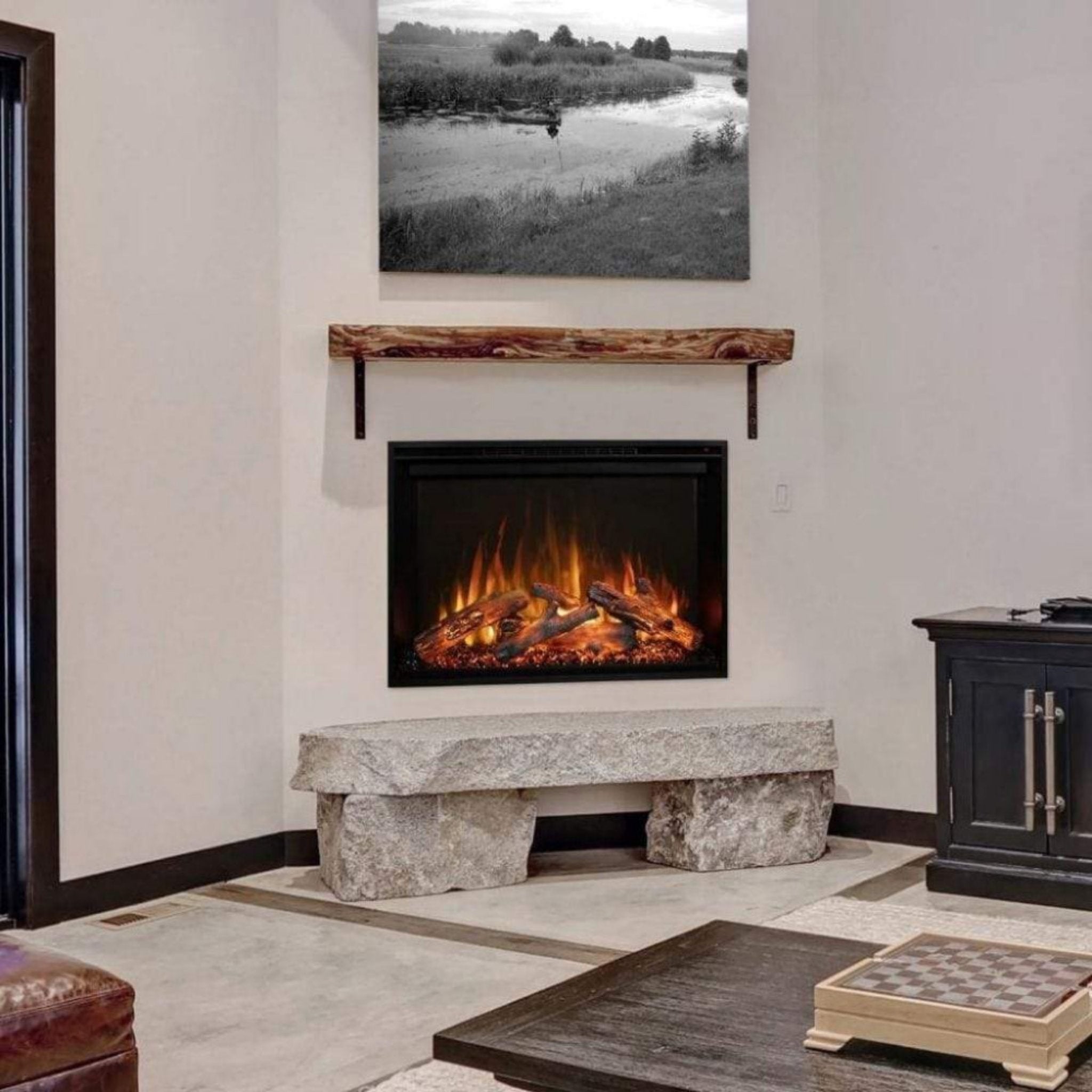 Modern Flames Redstone 42-Inch Built-In Traditional Electric Fireplace [RS-4229] (SAK97326) – SAKSBY WHOLESALE, view 3