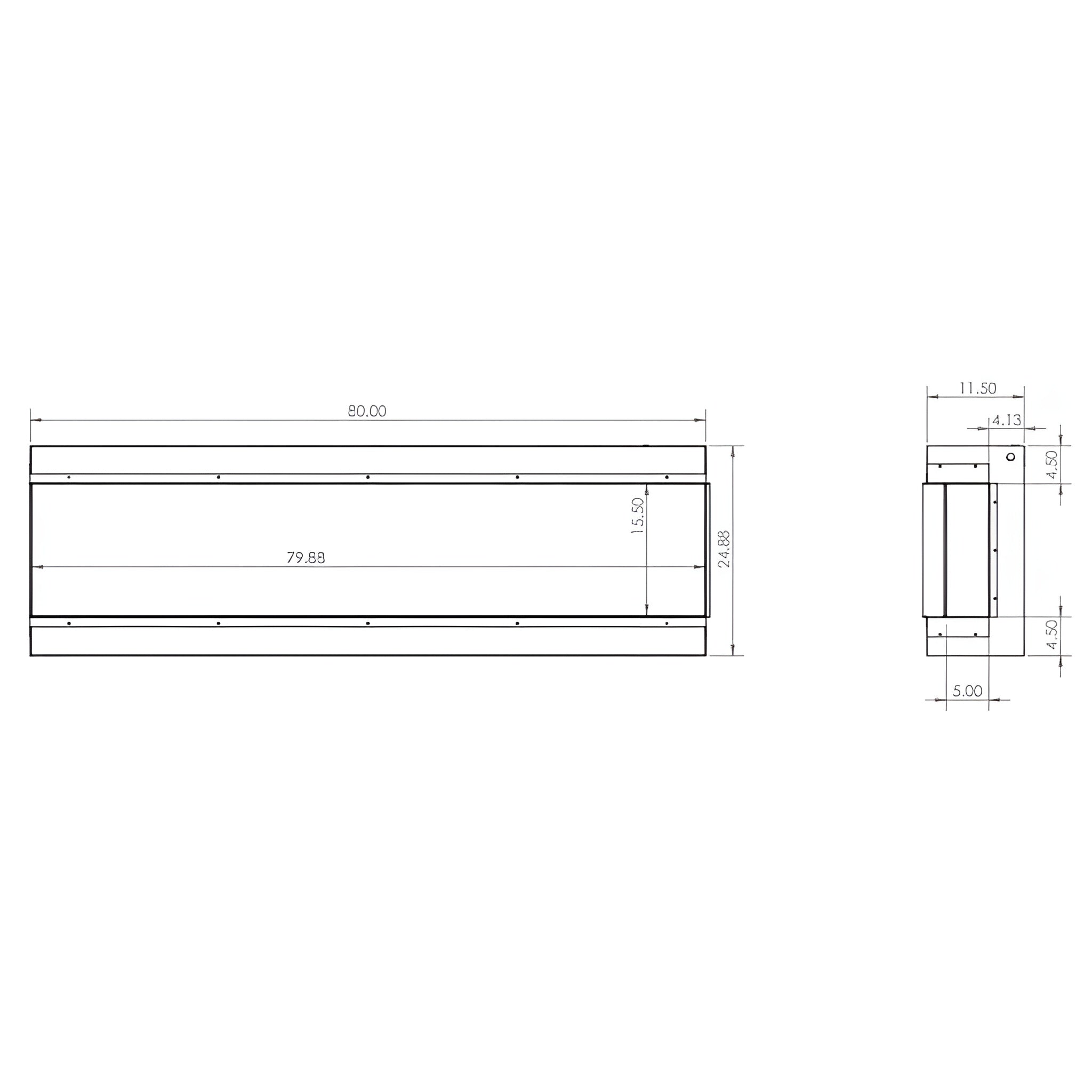 Modern Flames Redstone 42-Inch Built-In Traditional Electric Fireplace [RS-4229] (SAK97326) – SAKSBY WHOLESALE, view 7