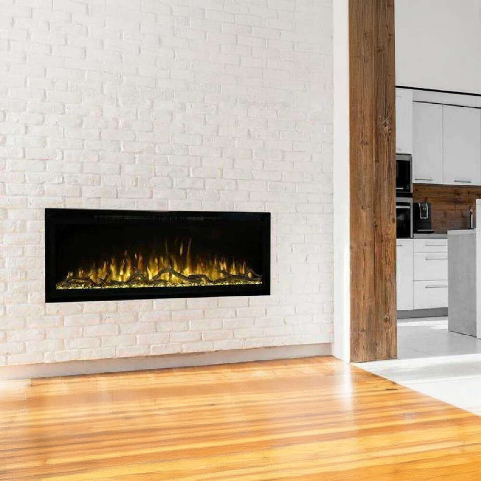 Modern Flames Spectrum Slimline 60-Inch Built-In Linear Electric Fireplace [SPS-60B] (SAK81537) – SAKSBY WHOLESALE, view 4