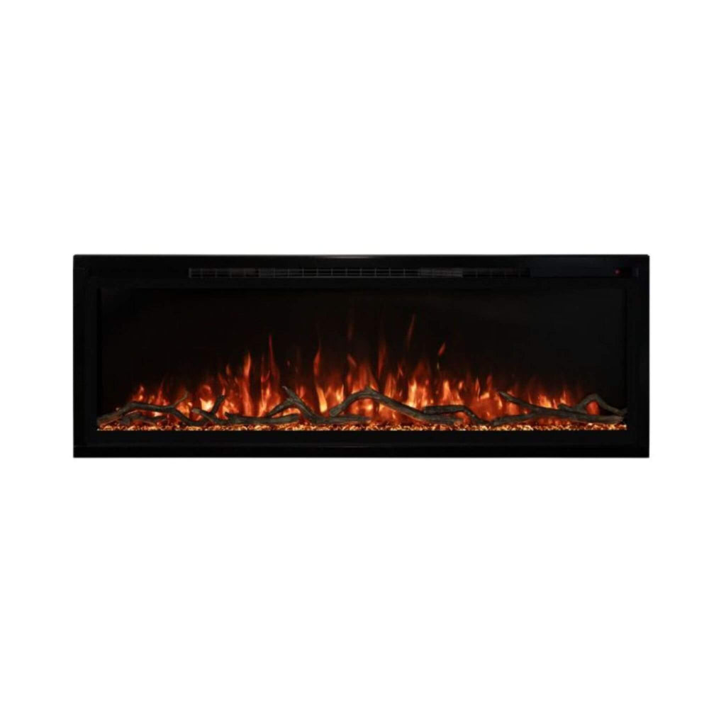 Modern Flames Spectrum Slimline 74-Inch Built-In Linear Electric Fireplace [SPS-74B] (SAK73458) – SAKSBY WHOLESALE