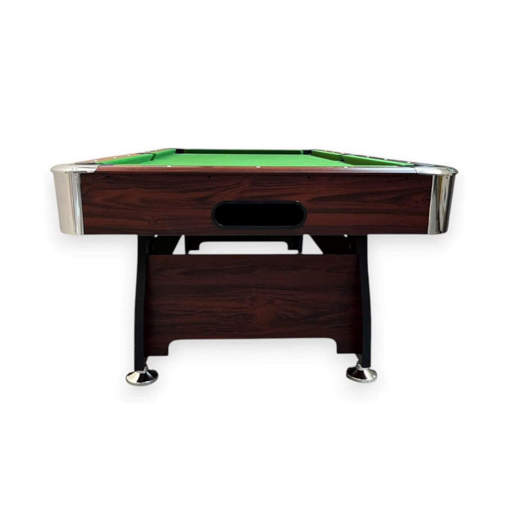 8FT Modern Green Felt Billiard Pool Table With Automatic Ball Return And Accessories Kit (SAK24870) – SAKSBY WHOLESALE, view 