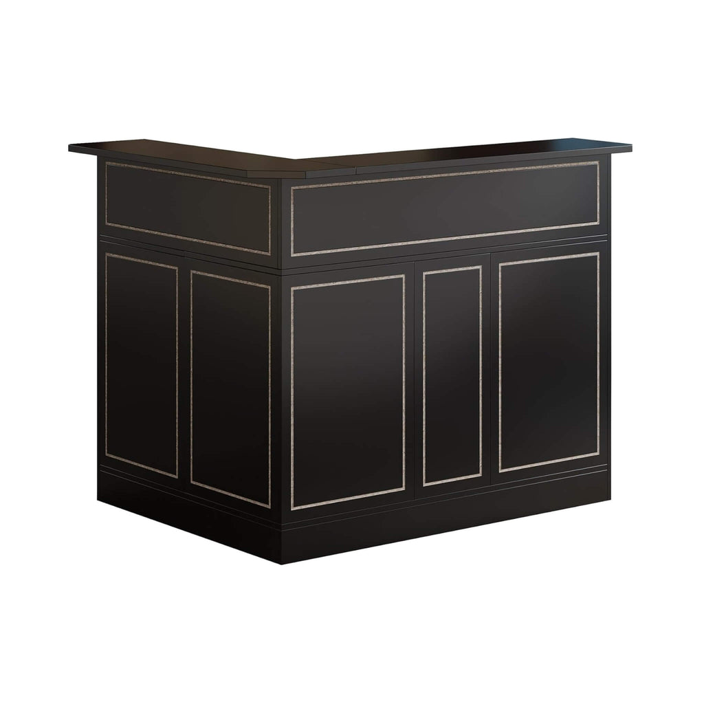 Velmor Modern L-Shaped Reception Desk With Storage Shelves (SAK81036) – SAKSBY WHOLESALE