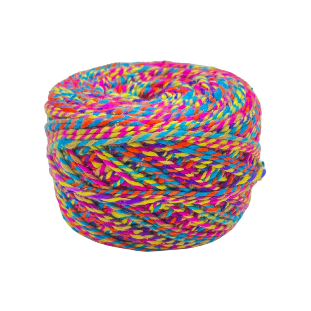 Darn Good Yarn Darn Good Yarn Modern Open Poncho Crochet Kit — Darn Good Yarn branding close-up