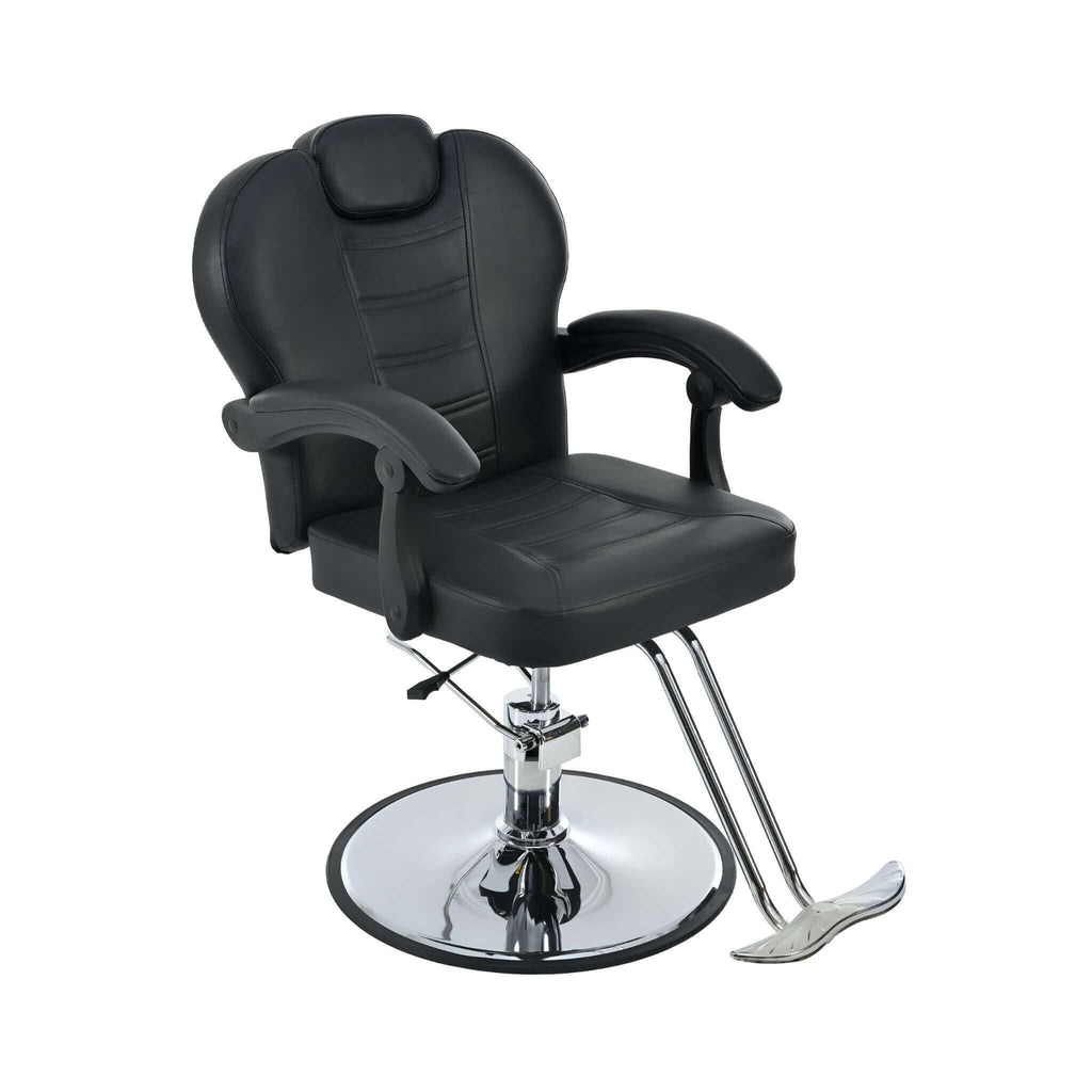 Modern Reclining Barber Chair With Adjustable Headrest And Hydraulic Pump (SAK62751) – SAKSBY WHOLESALE, view 6