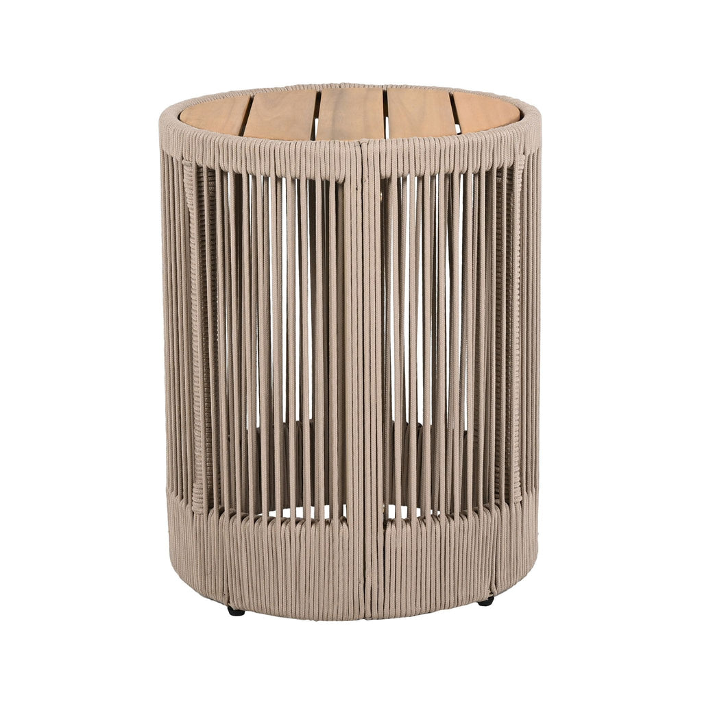 Alora Modern Rustic Coffee Table & Side Table With Woven Rope Design (SAK56739) – SAKSBY WHOLESALE, view 16