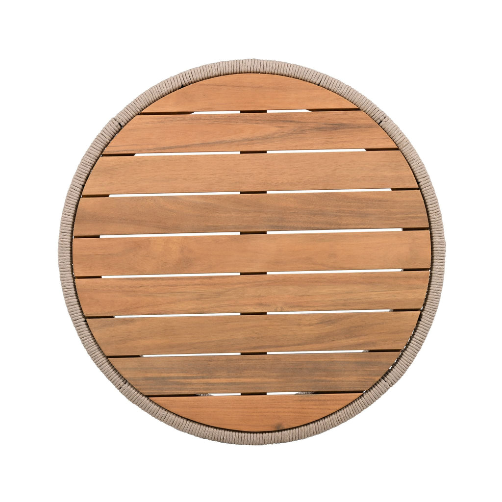 Alora Modern Rustic Coffee Table & Side Table With Woven Rope Design (SAK56739) – SAKSBY WHOLESALE, view 14