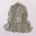 Mariam's Collection Modest Elegance Silver Crinkle Drape Hijab with Rhinestones (MH155) — Silver detail