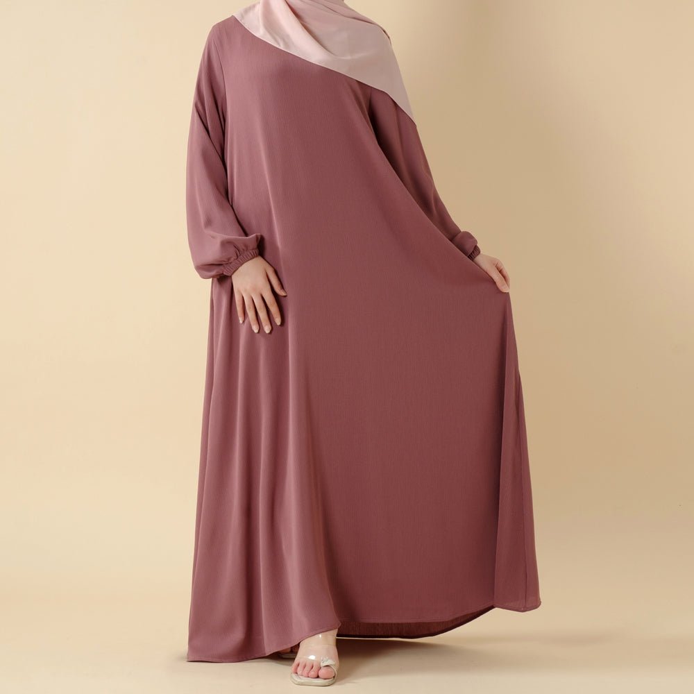 Mariam's Collection Modest Luxury Premium Nida Abaya | Zoom Umbrella Cut Summer Abaya (MA233) — product category context