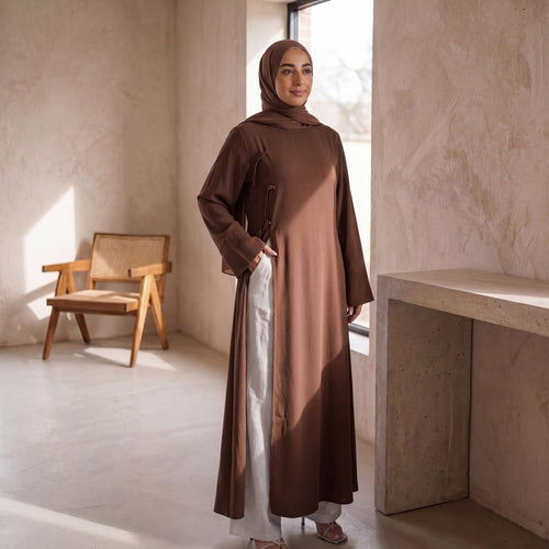 Modest Nida Longline Tunic Top(MS420)