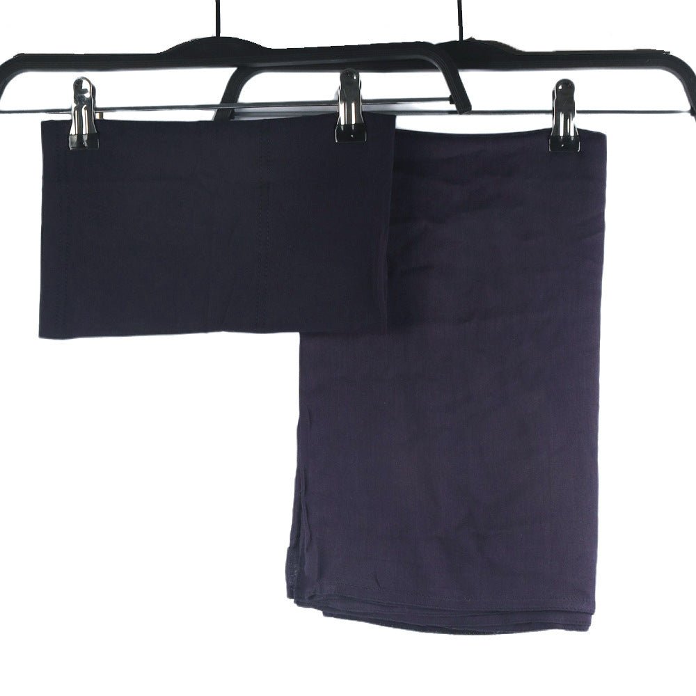 Mariam's Collection Modesty Pure Color Hijab & Undercap 2-Piece Set (MH174) — lifestyle context