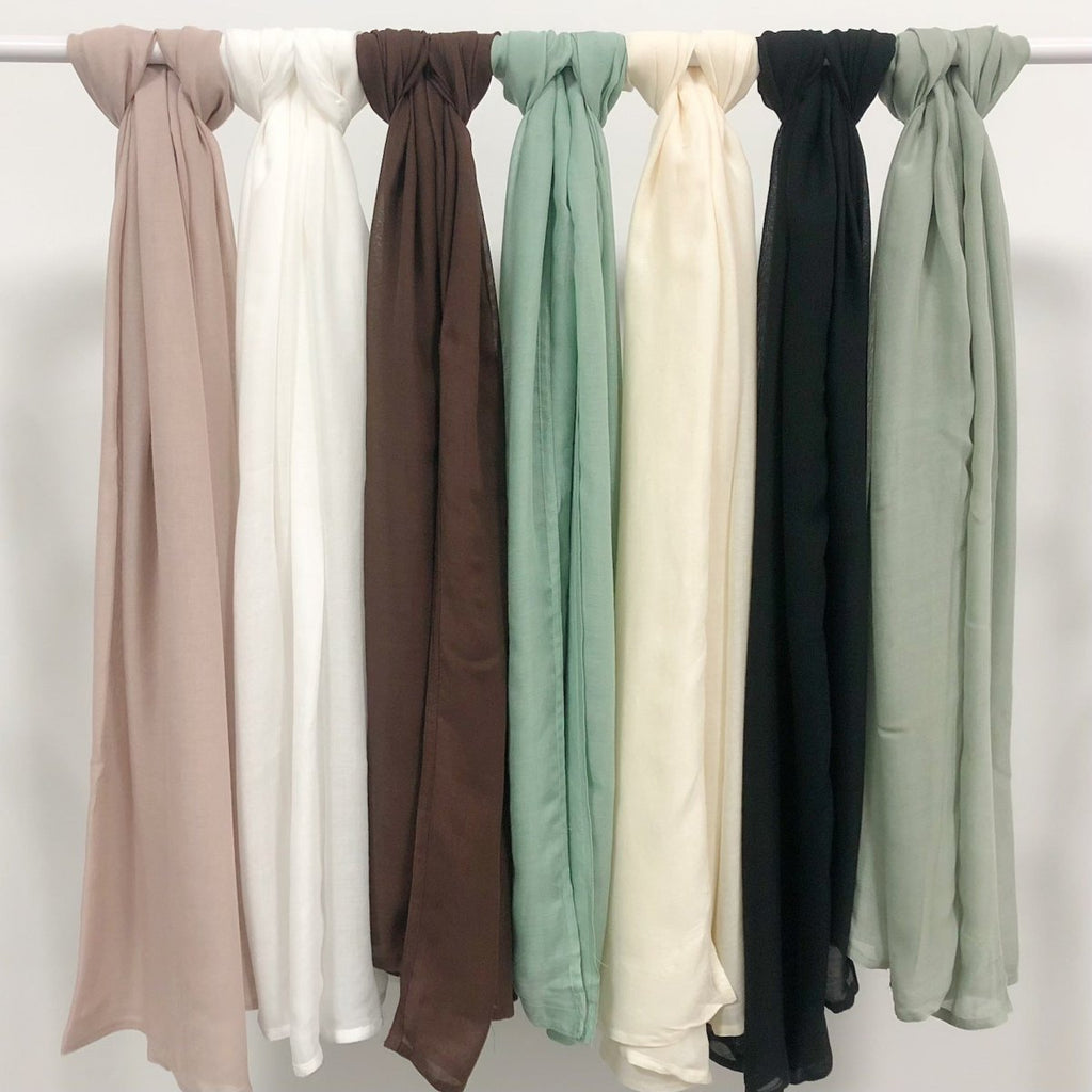 Mariam's Collection Modesty Pure Color Hijab & Undercap 2-Piece Set (MH174) — product category context