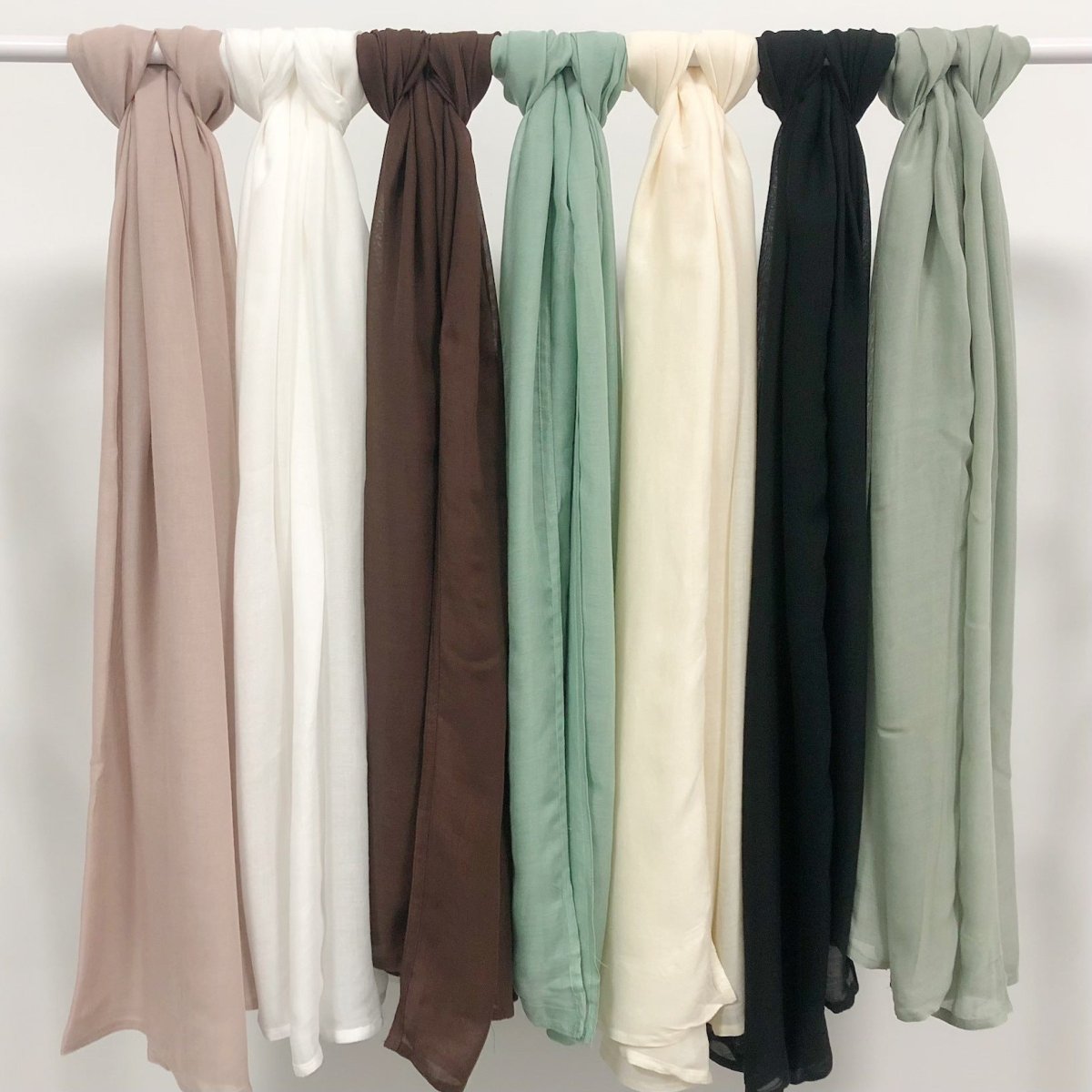Mariam's Collection Modesty Pure Color Hijab & Undercap 2-Piece Set (MH174) — product category context