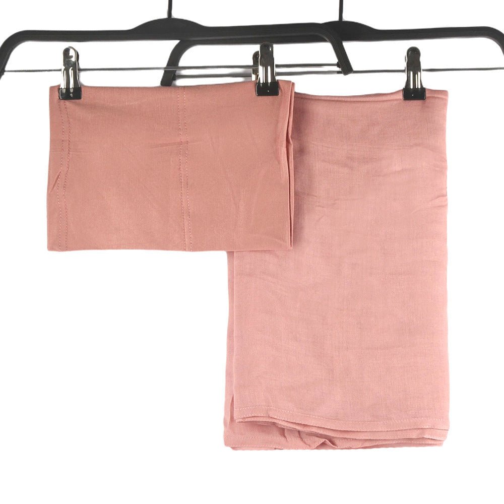 Mariam's Collection Modesty Pure Color Hijab & Undercap 2-Piece Set (MH174) — feature highlight