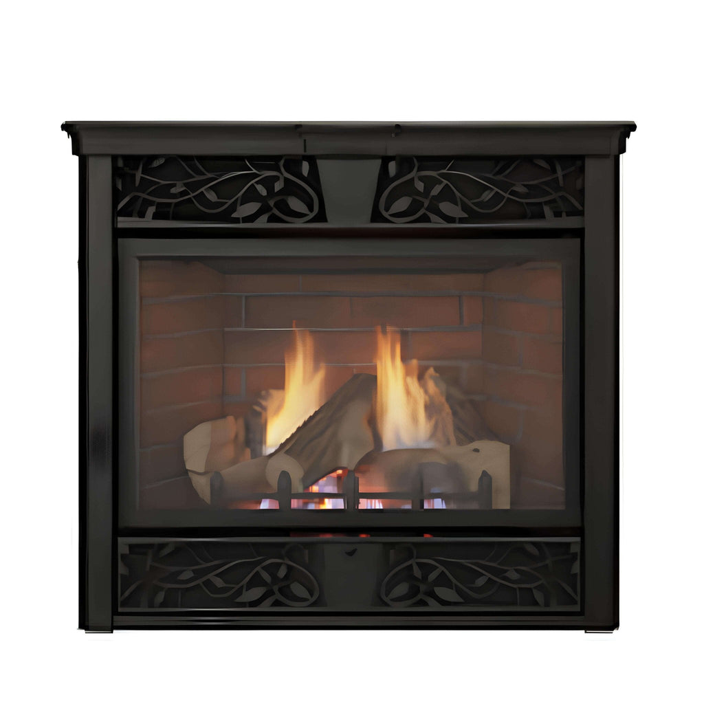 Monessen Symphony 32-Inch Vent-Free Traditional Fireplace With Control System [VFC32L] (SAK87014) – SAKSBY WHOLESALE
