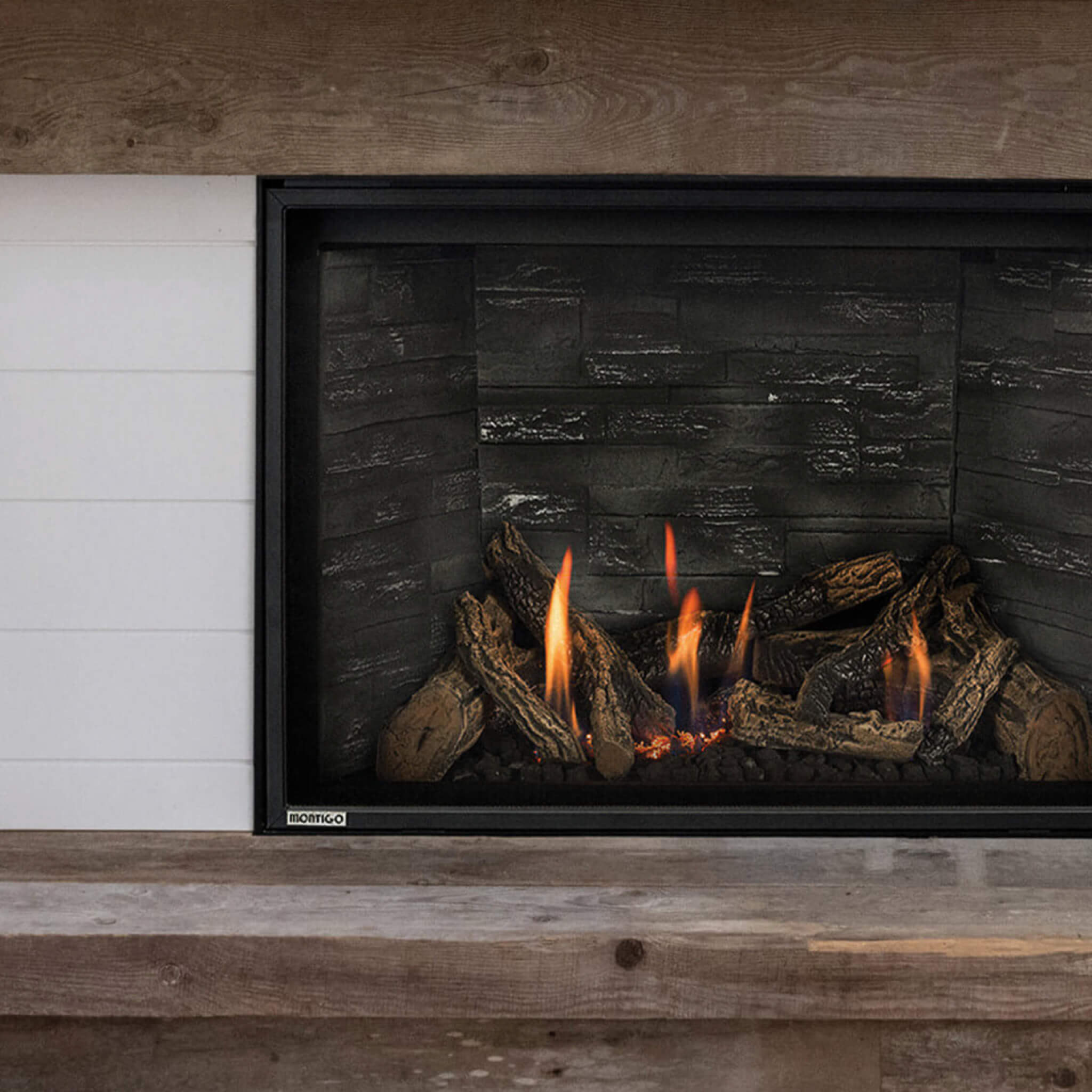 Montigo DelRay Square Full Load Direct Vent Natural Gas Fireplace With Battery Backup [DRSQ34/38/42NI-2] (SAK15983) – SAKSBY 
