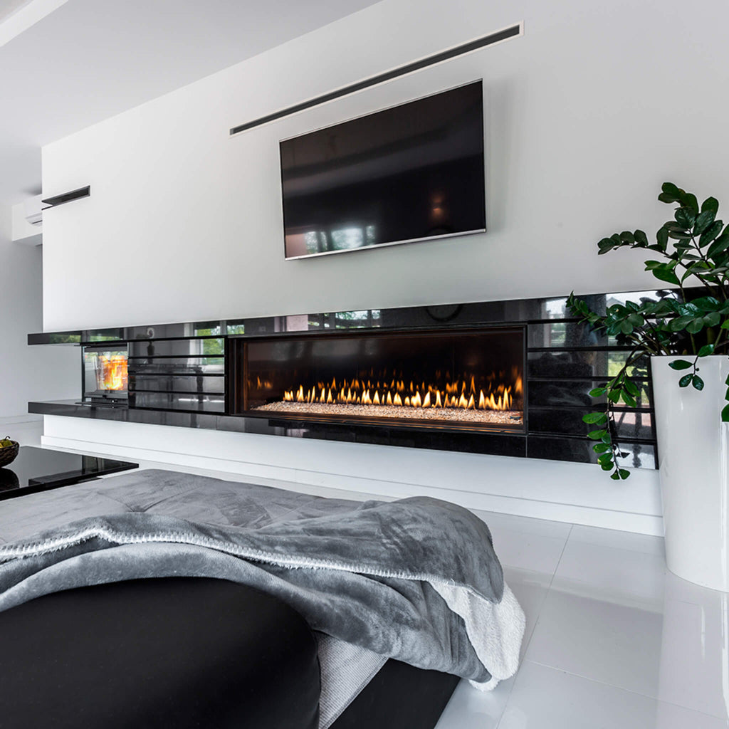 Montigo Distinction 63-Inch Single Sided Linear Direct Vent Natural Gas Fireplace [D6315NI-2] (SAK34218) – SAKSBY WHOLESALE, 