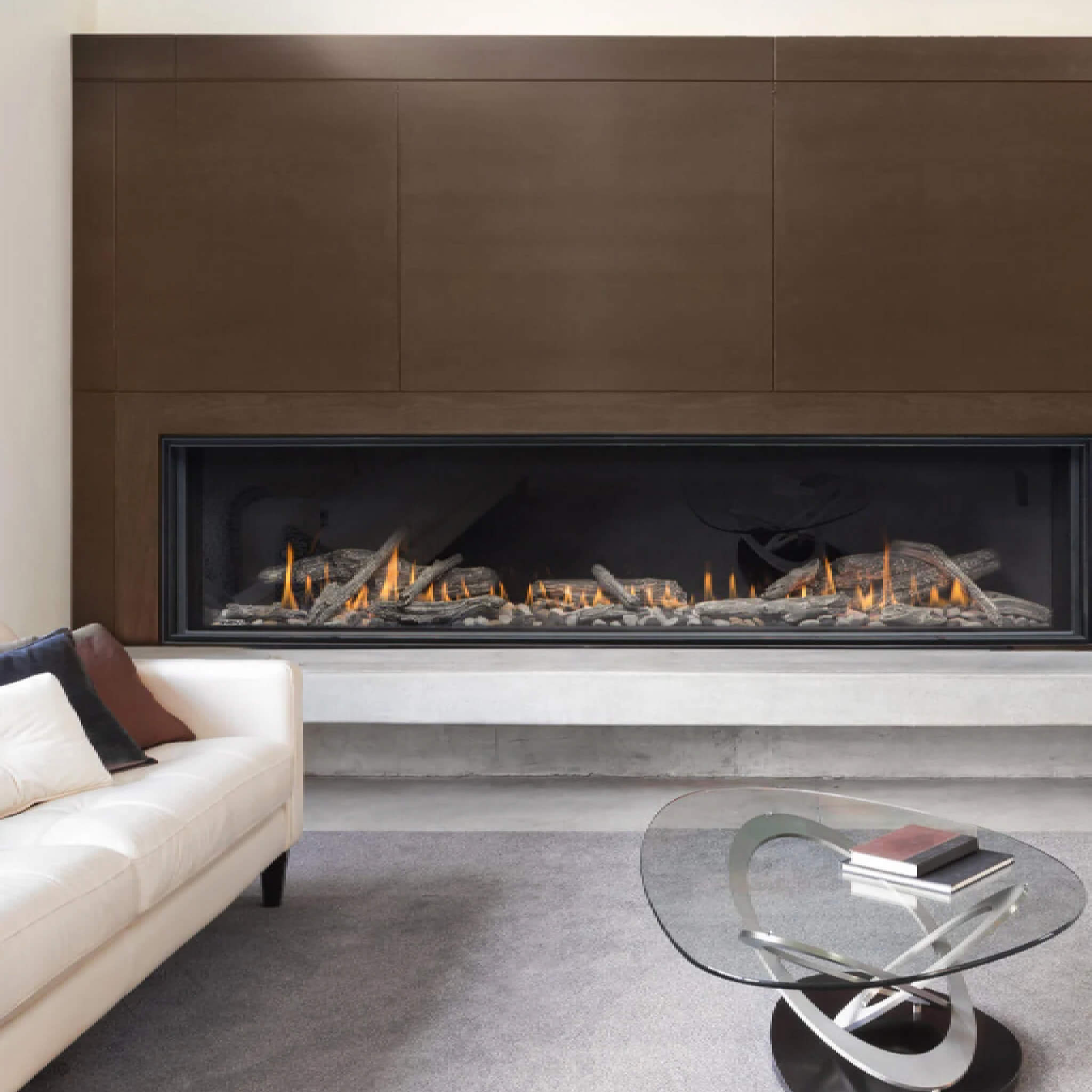 Montigo Distinction 72-Inch Single Sided Linear Direct Vent Natural Gas Fireplace [D7215NI-2] (SAK70824) – SAKSBY WHOLESALE, 
