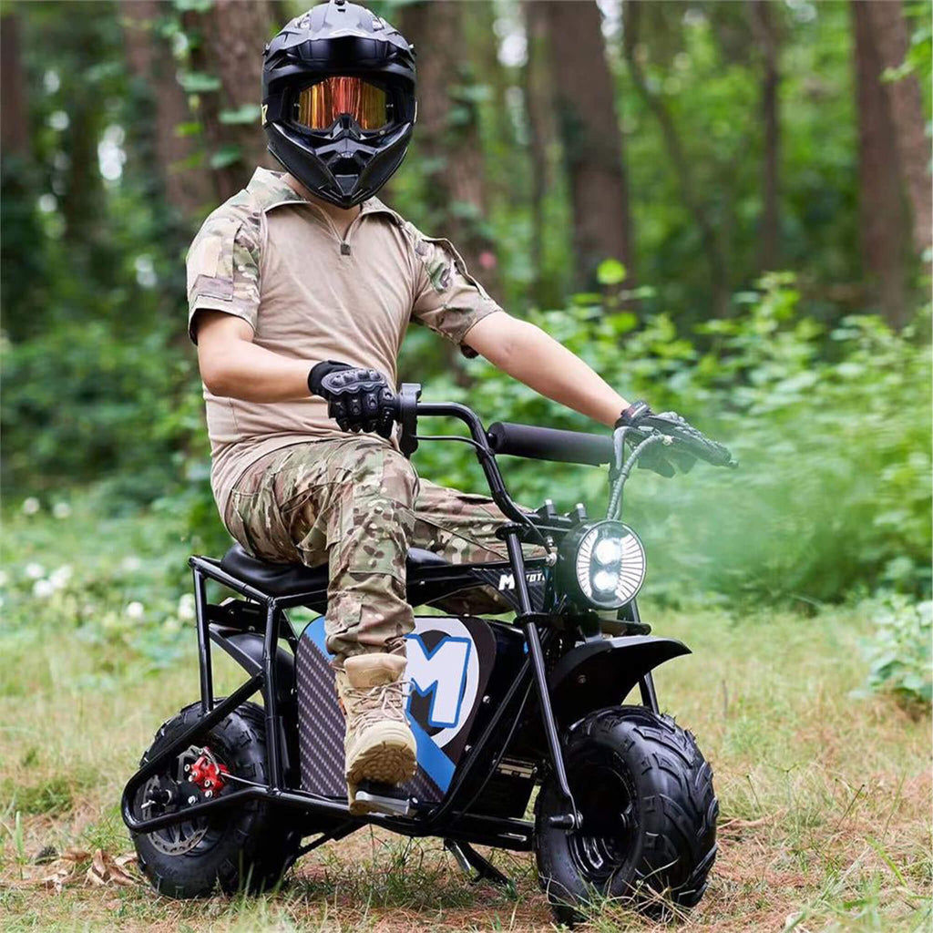 MotoTec 1000W 48V/12AH Electric Powered Mini Bike, Black (SAK17859) – SAKSBY WHOLESALE, view 11