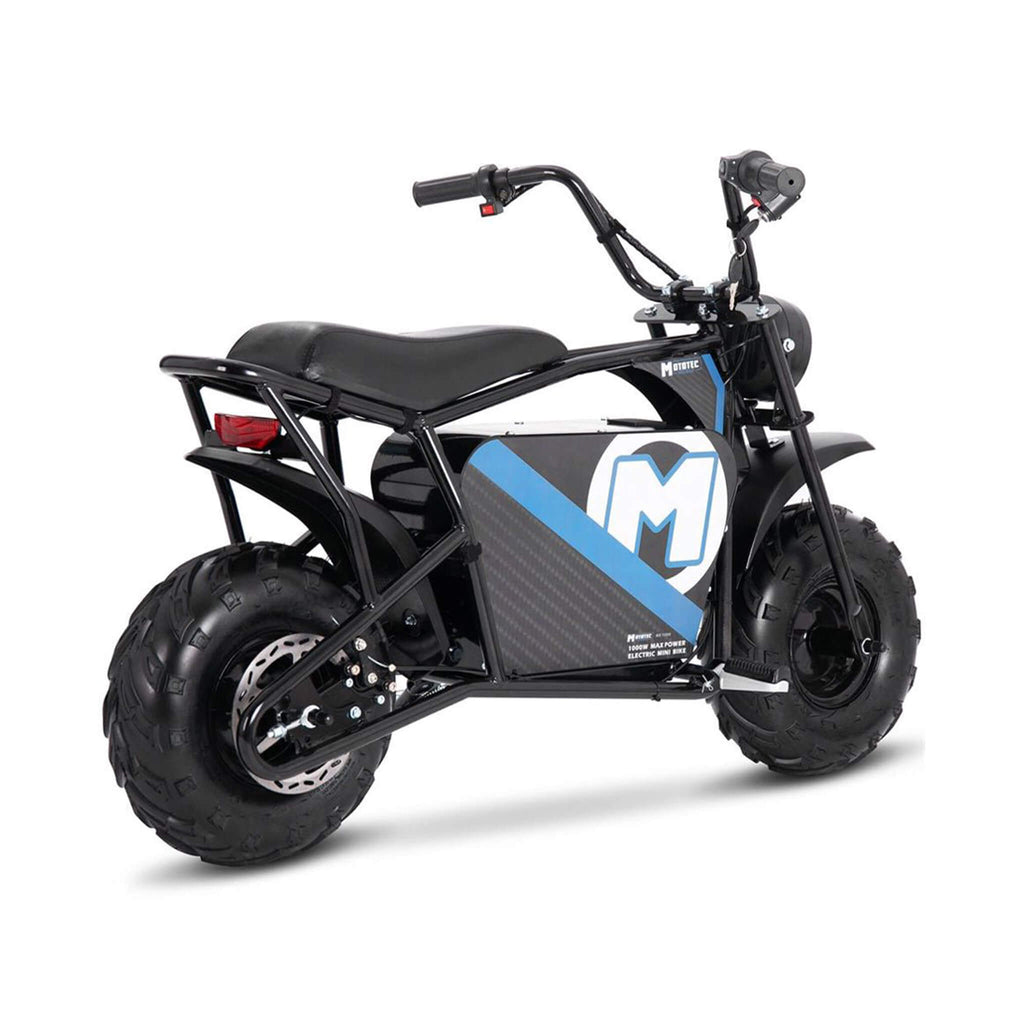 MotoTec 1000W 48V/12AH Electric Powered Mini Bike, Black (SAK17859) – SAKSBY WHOLESALE, view 6