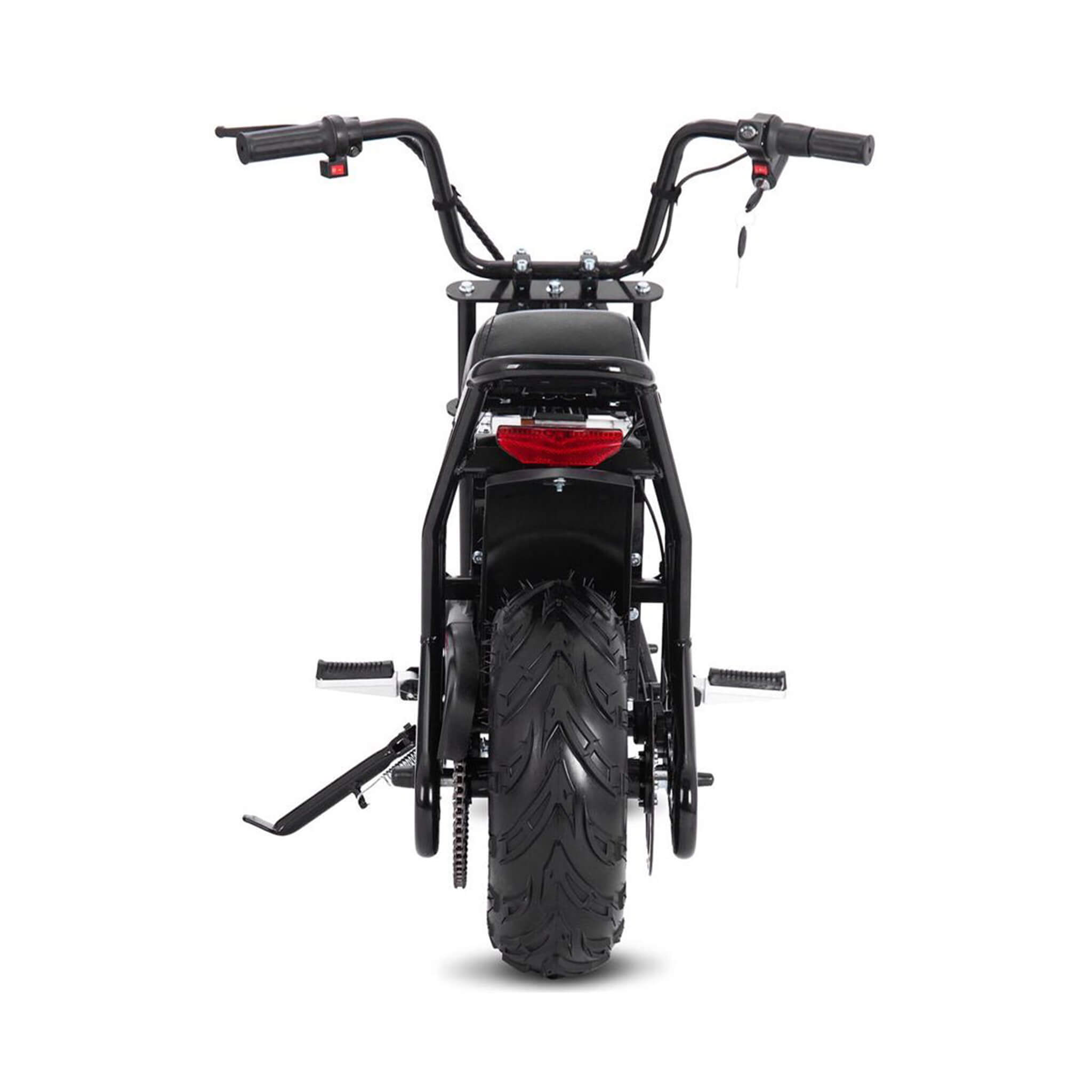 MotoTec 1000W 48V/12AH Electric Powered Mini Bike, Black (SAK17859) – SAKSBY WHOLESALE, view 9