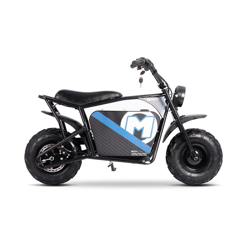 MotoTec 1000W 48V/12AH Electric Powered Mini Bike, Black (SAK17859) – SAKSBY WHOLESALE, view 4