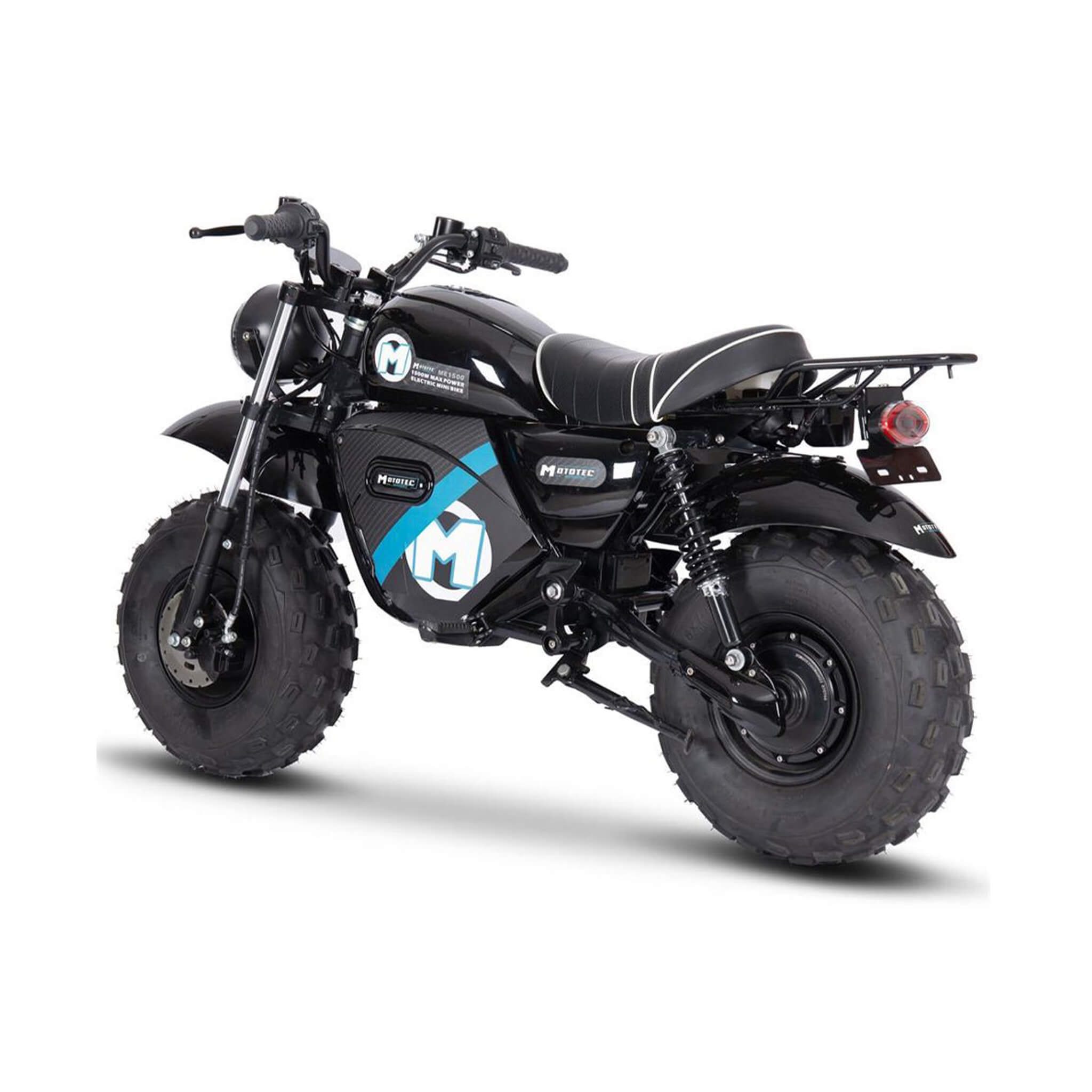 MotoTec 1500W 60V/20AH Electric Powered Mini Bike, Black (SAK32086) – SAKSBY WHOLESALE, view 10