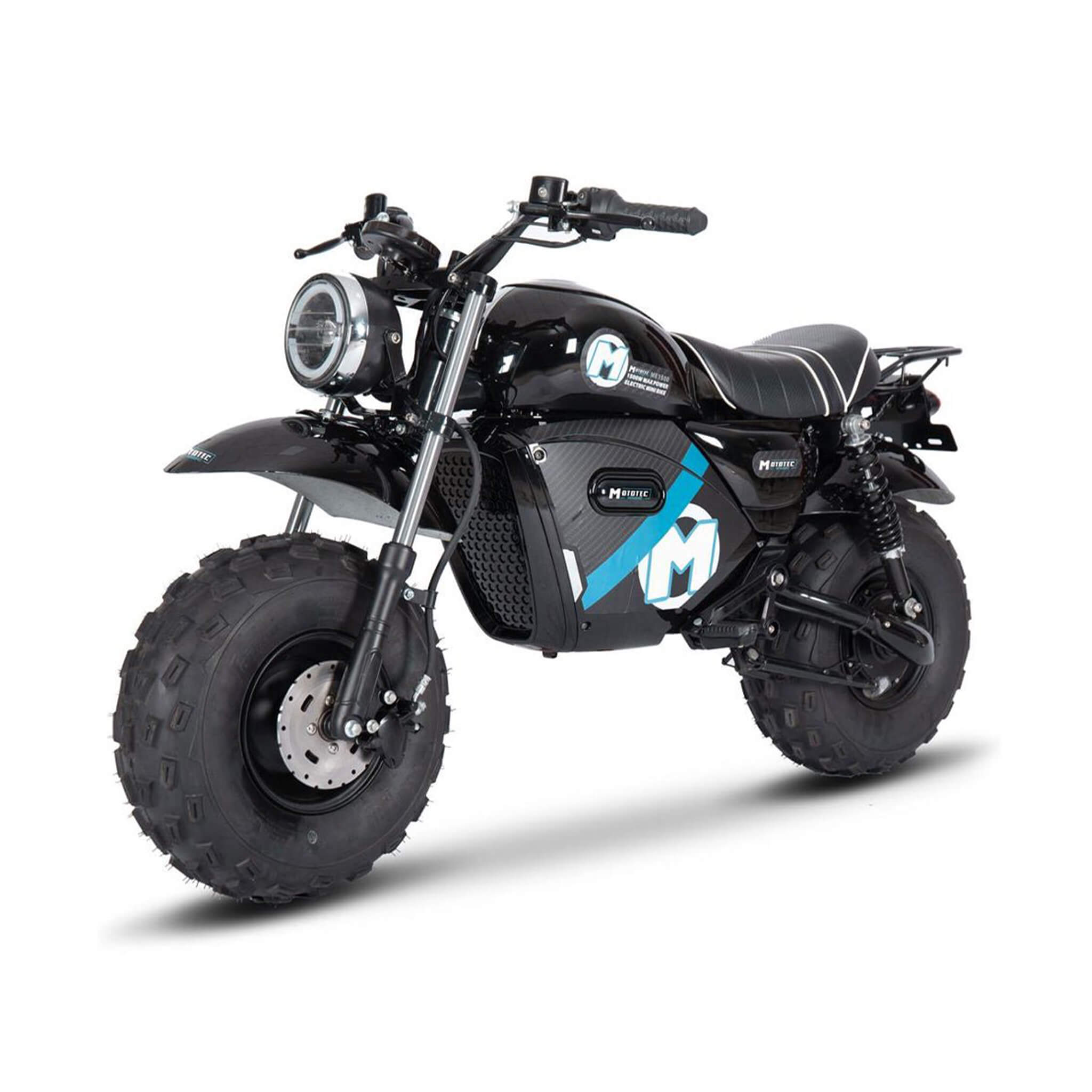 MotoTec 1500W 60V/20AH Electric Powered Mini Bike, Black (SAK32086) – SAKSBY WHOLESALE, view 6
