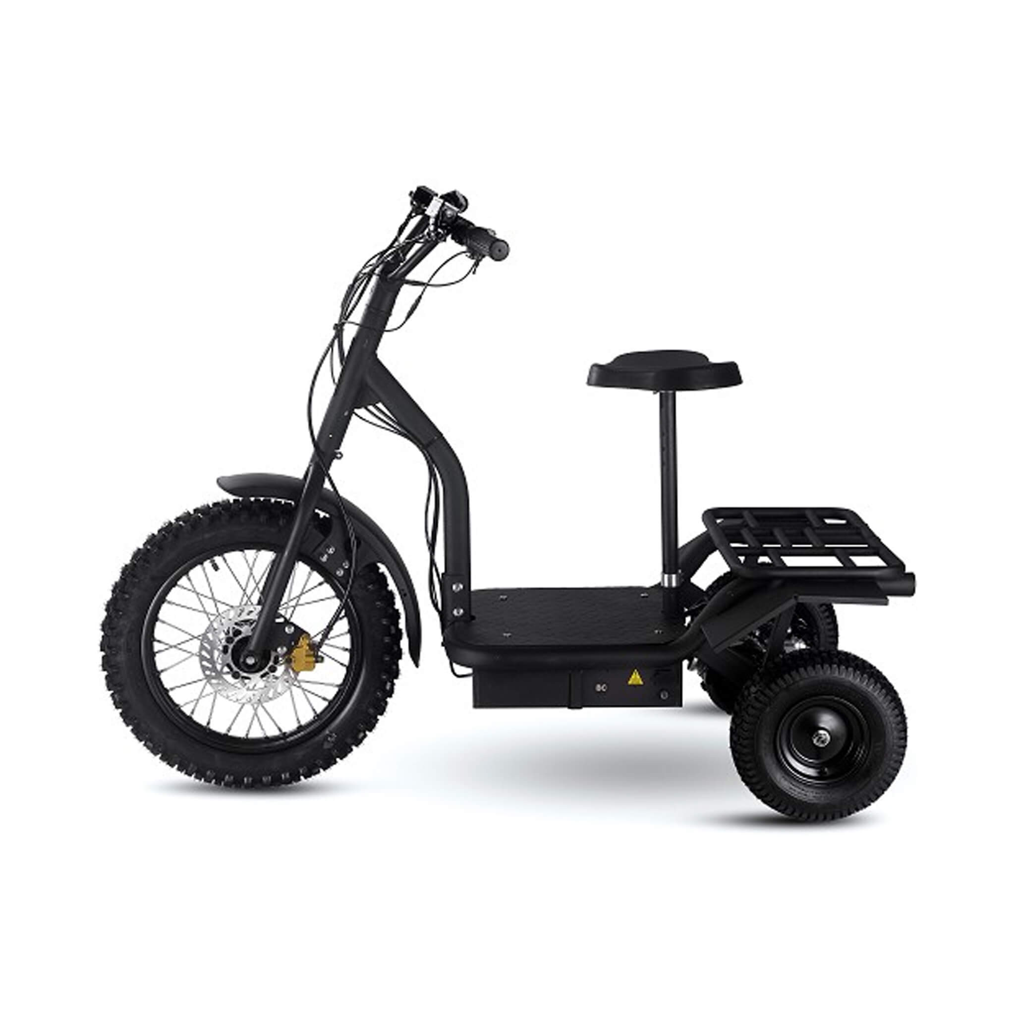 MotoTec 48V 1200W Electric Trike Three Wheel Scooter (SAK70549) – SAKSBY WHOLESALE, view 3