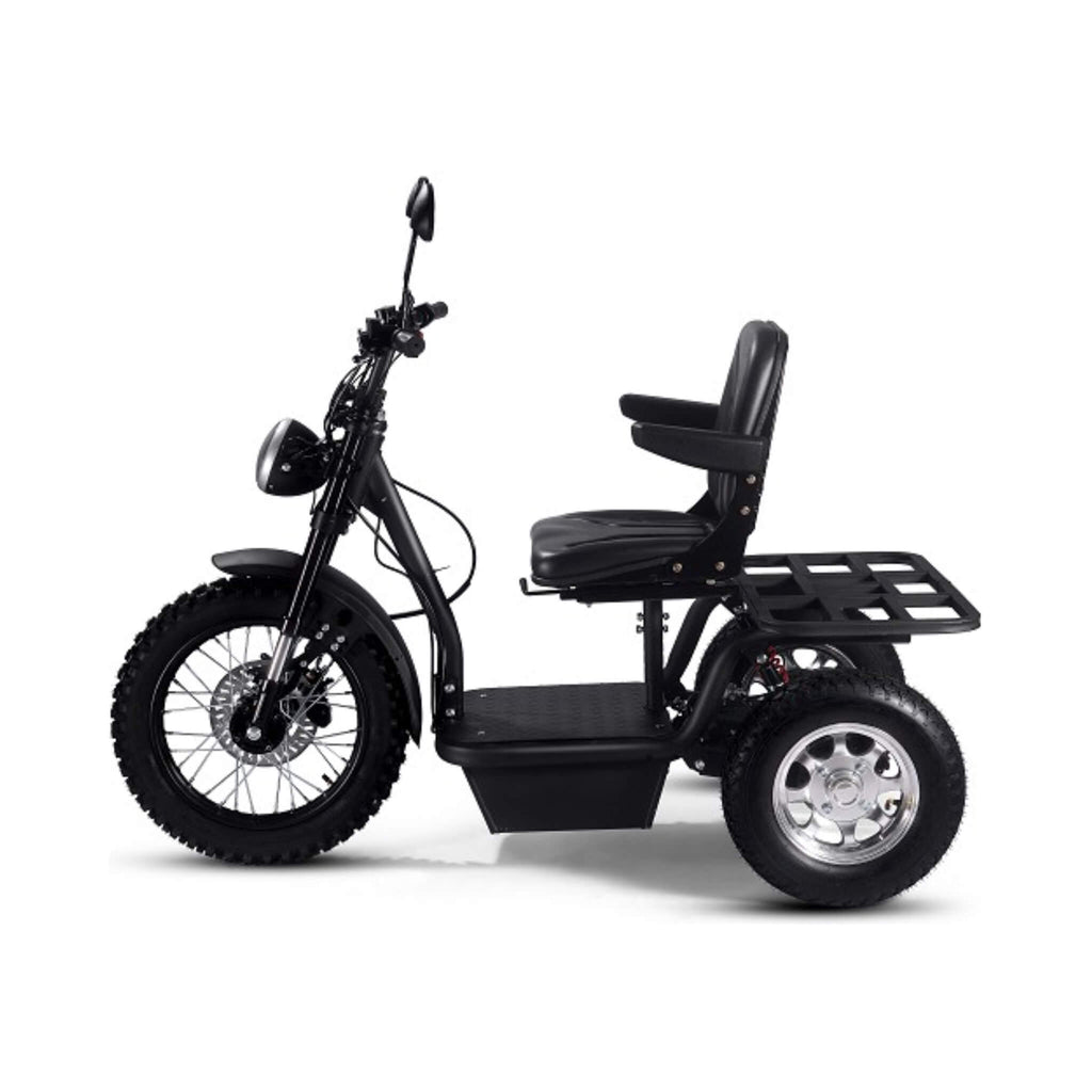 MotoTec 60V 1800W Black Three-Wheel Electric Scooter (SAK86025) – SAKSBY WHOLESALE, view 4