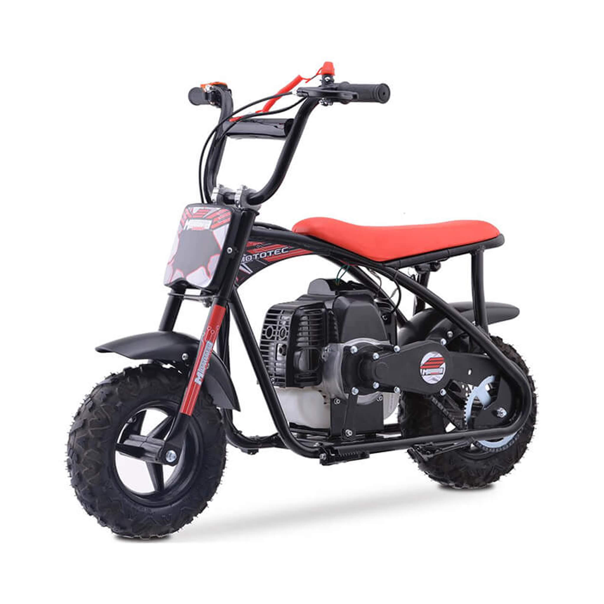 MotoTec Bandit 52CC 2-Stroke Kids Gas Mini Bike (SAK58568) – SAKSBY WHOLESALE, view 6