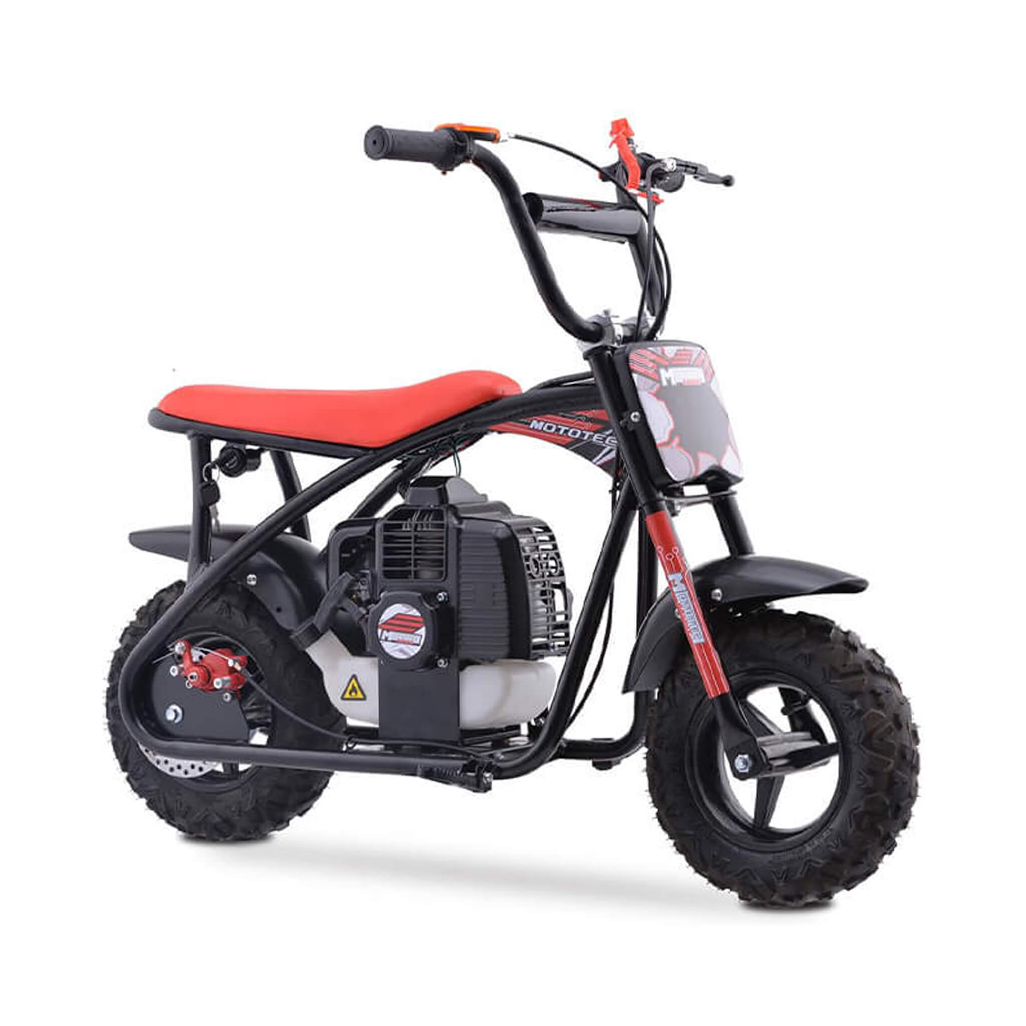 MotoTec Bandit 52CC 2-Stroke Kids Gas Mini Bike (SAK58568) – SAKSBY WHOLESALE, view 3
