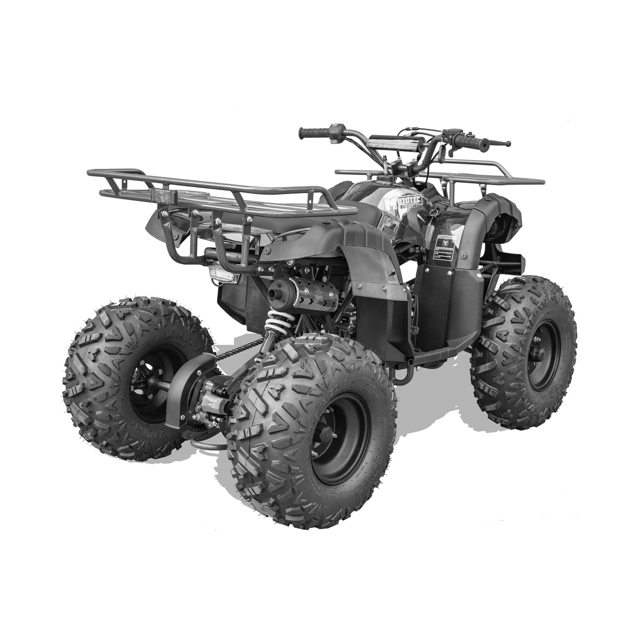 MotoTec Bull 125CC 4-Stroke Mini Kids 4-Wheeler Gas ATV Quad (SAK64813) – SAKSBY WHOLESALE, view 7