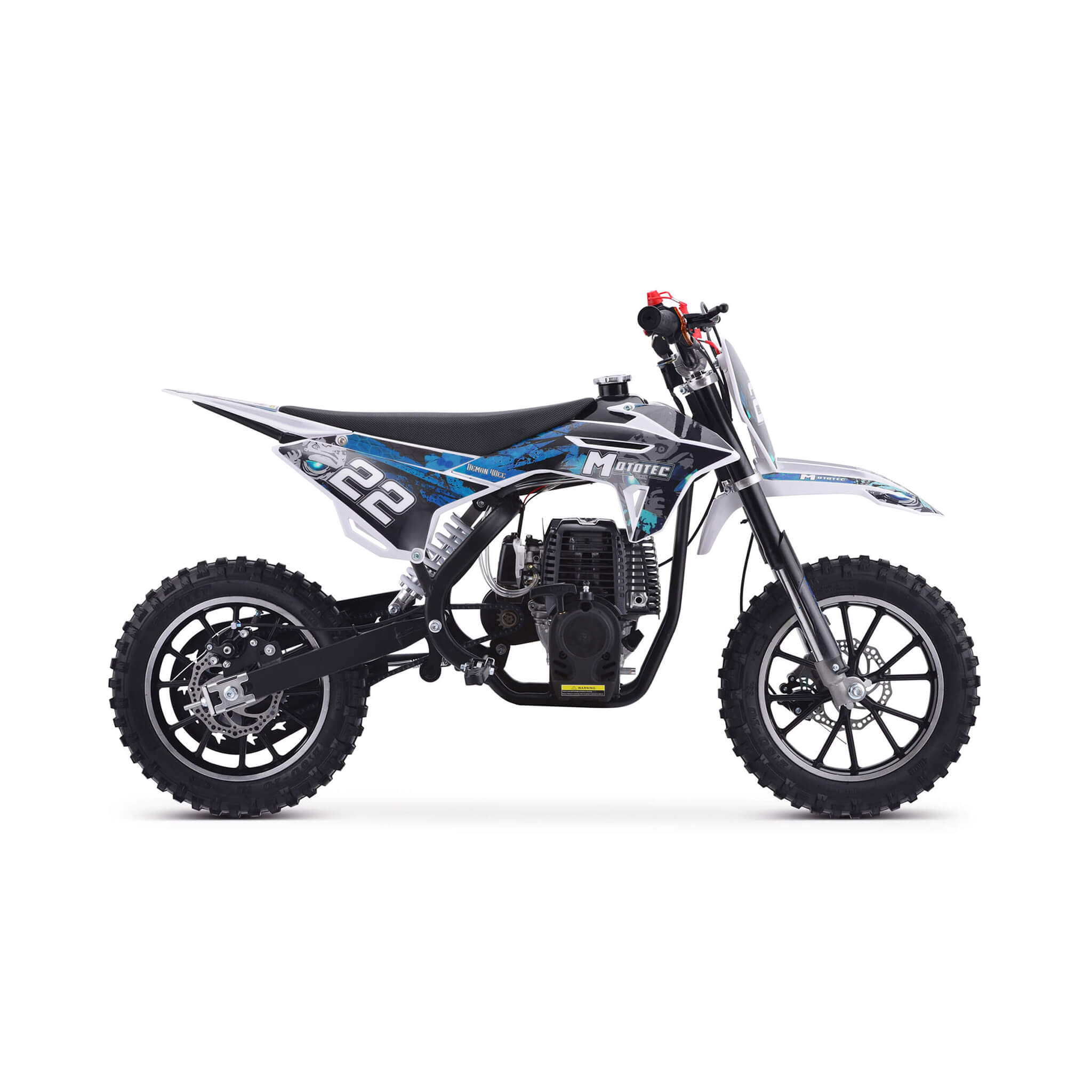 MotoTec Demon 40CC 4-Stroke Kids Gas Dirt Bike (SAK34729) – SAKSBY WHOLESALE, view 8