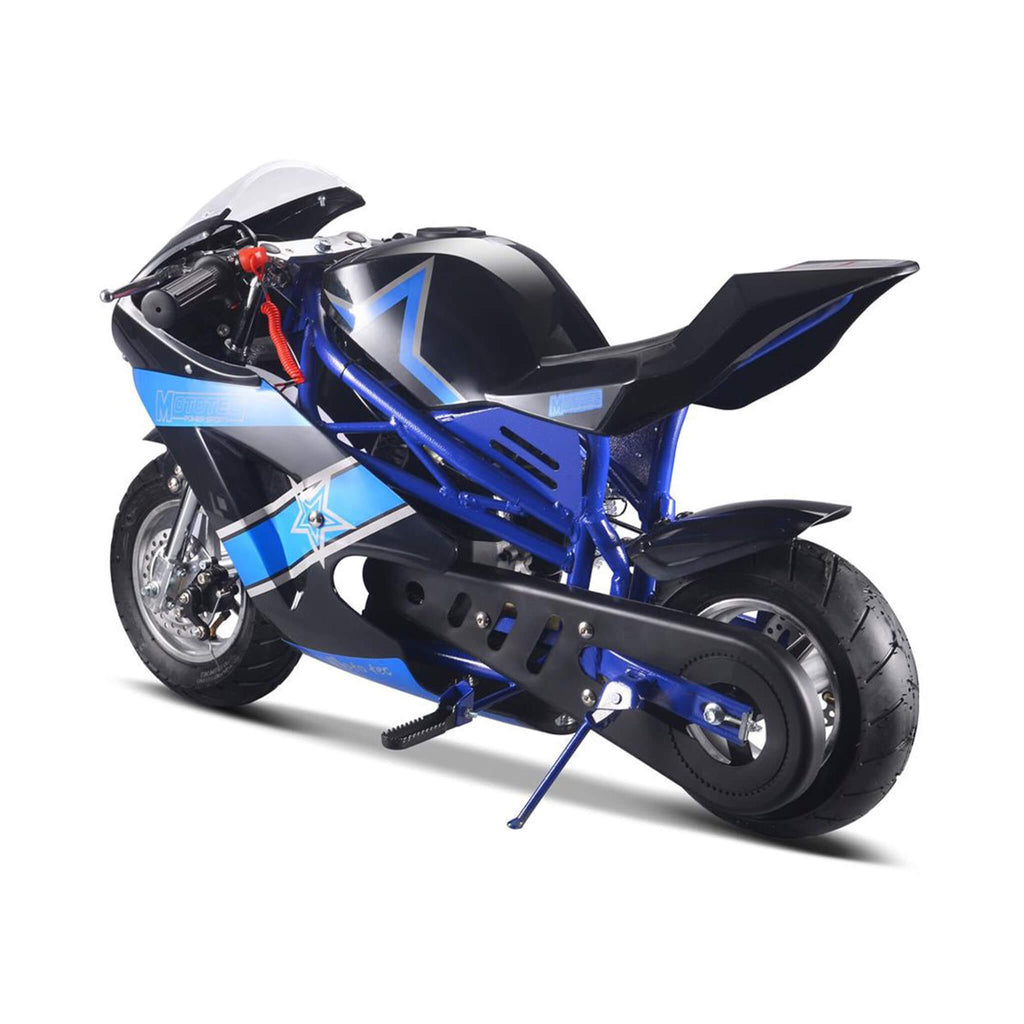MotoTec GT 49CC 2-Stroke Premium Air Cooled Gas Pocket Bike (SAK68947) – SAKSBY WHOLESALE, view 3