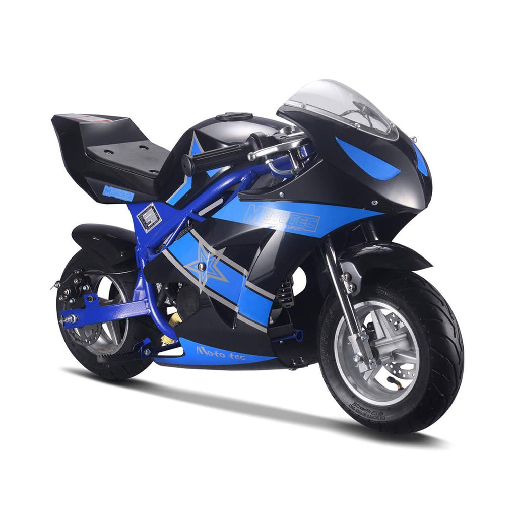MotoTec GT 49CC 2-Stroke Premium Air Cooled Gas Pocket Bike (SAK68947) – SAKSBY WHOLESALE, view 7