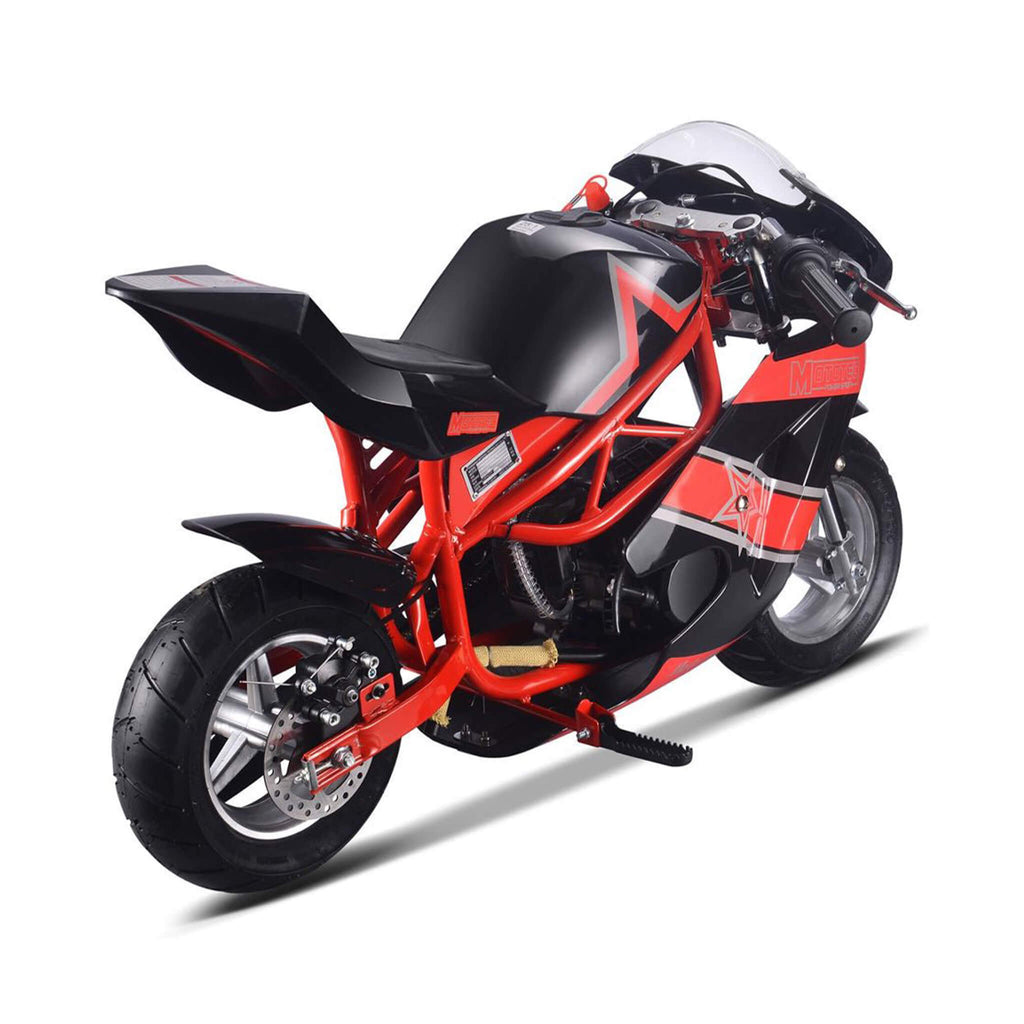 MotoTec GT 49CC 2-Stroke Premium Air Cooled Gas Pocket Bike (SAK68947) – SAKSBY WHOLESALE, view 4
