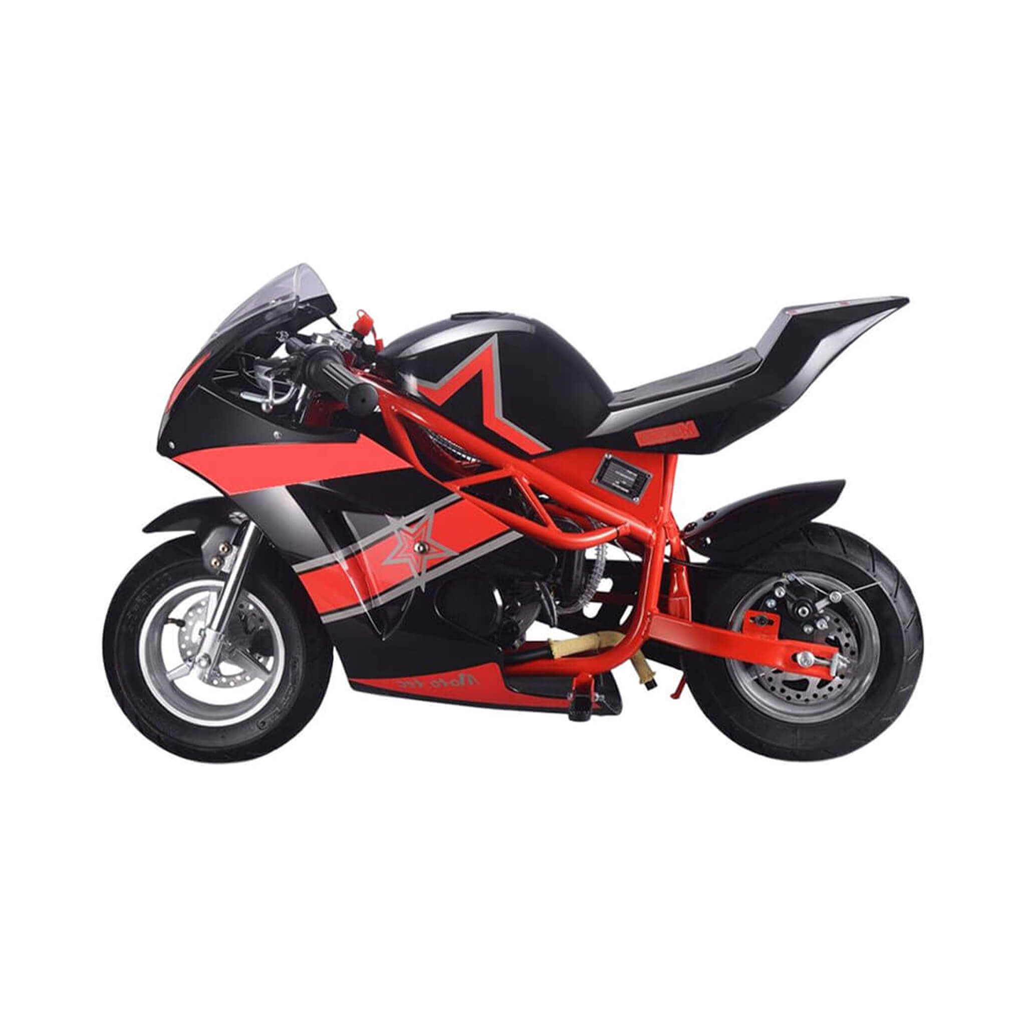 MotoTec GT 49CC 2-Stroke Premium Air Cooled Gas Pocket Bike (SAK68947) – SAKSBY WHOLESALE, view 5