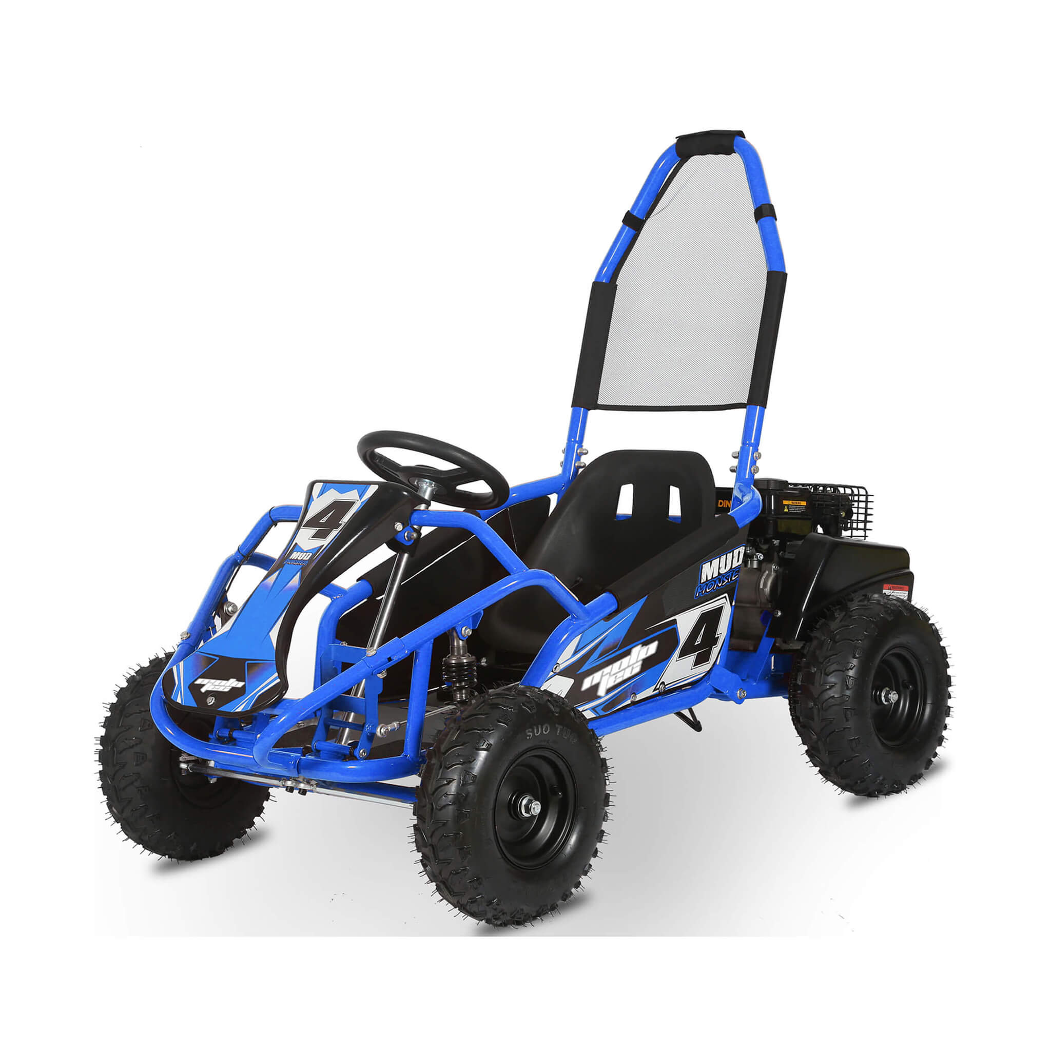 MotoTec Mud 98CC Full Suspension Gas Powered Go Kart (SAK28149) – SAKSBY WHOLESALE, view 7