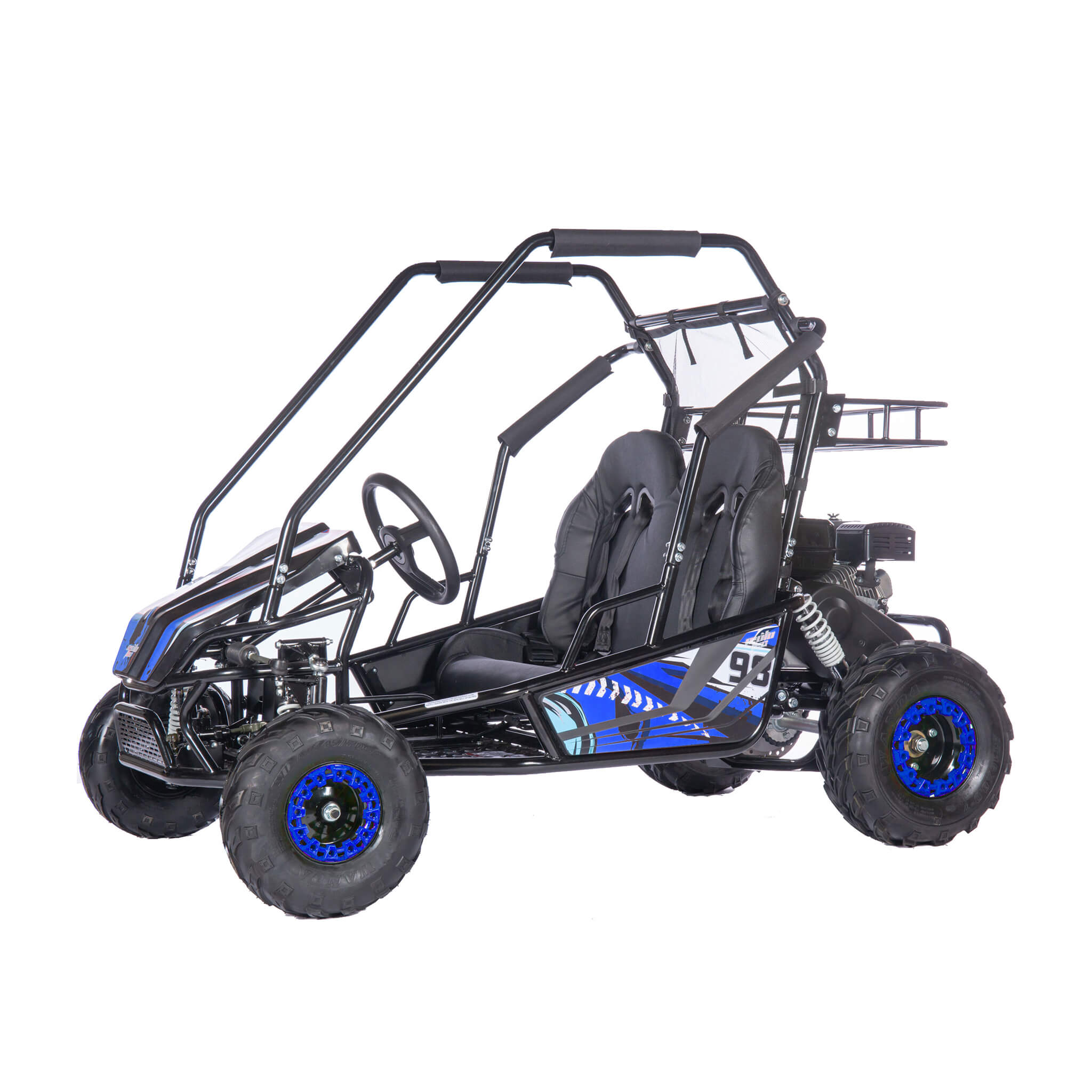 MotoTec Mud XL 212CC 2-Seat Go Kart With Full Suspension (SAK27195) – SAKSBY WHOLESALE, view 4