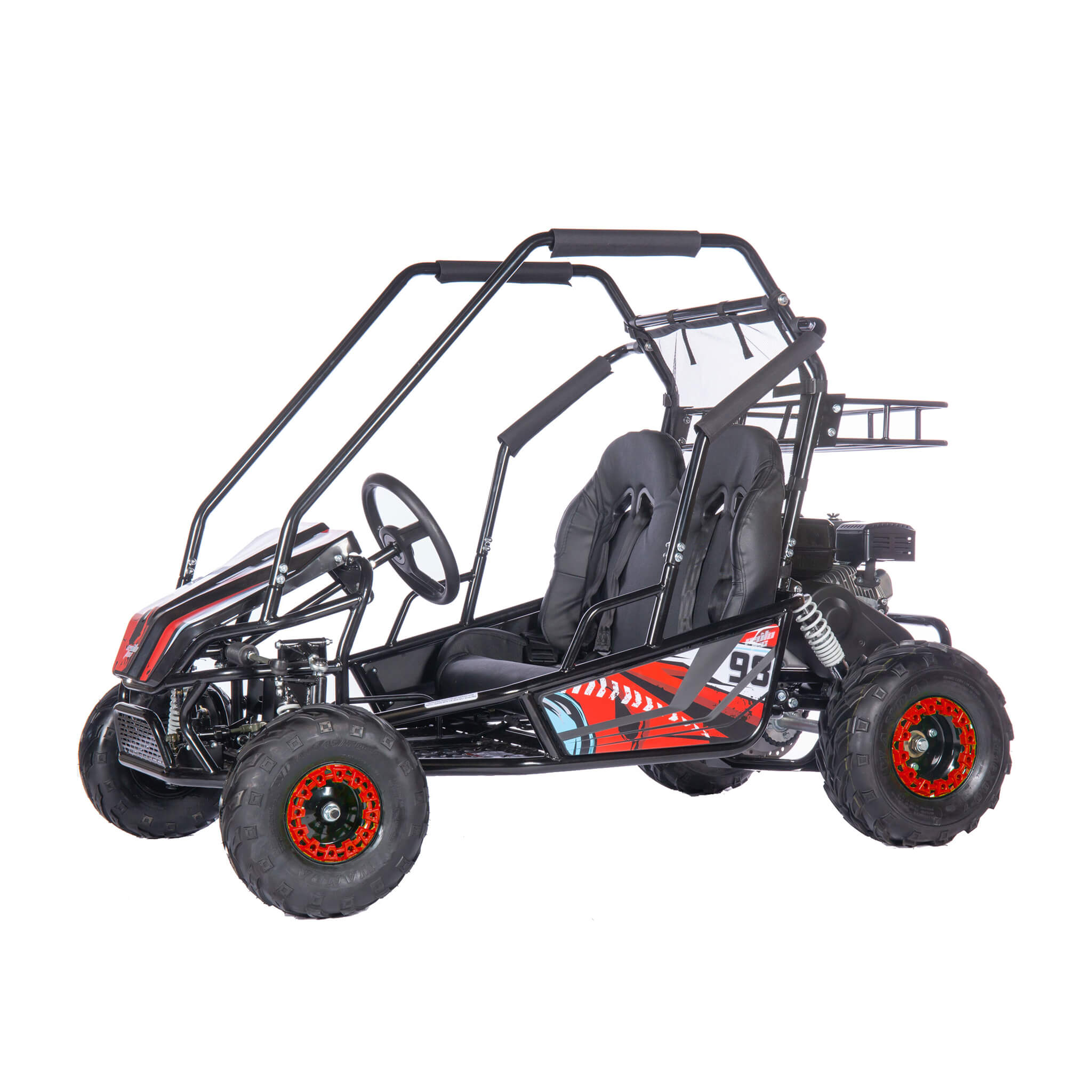 MotoTec Mud XL 212CC 2-Seat Go Kart With Full Suspension (SAK27195) – SAKSBY WHOLESALE, view 9