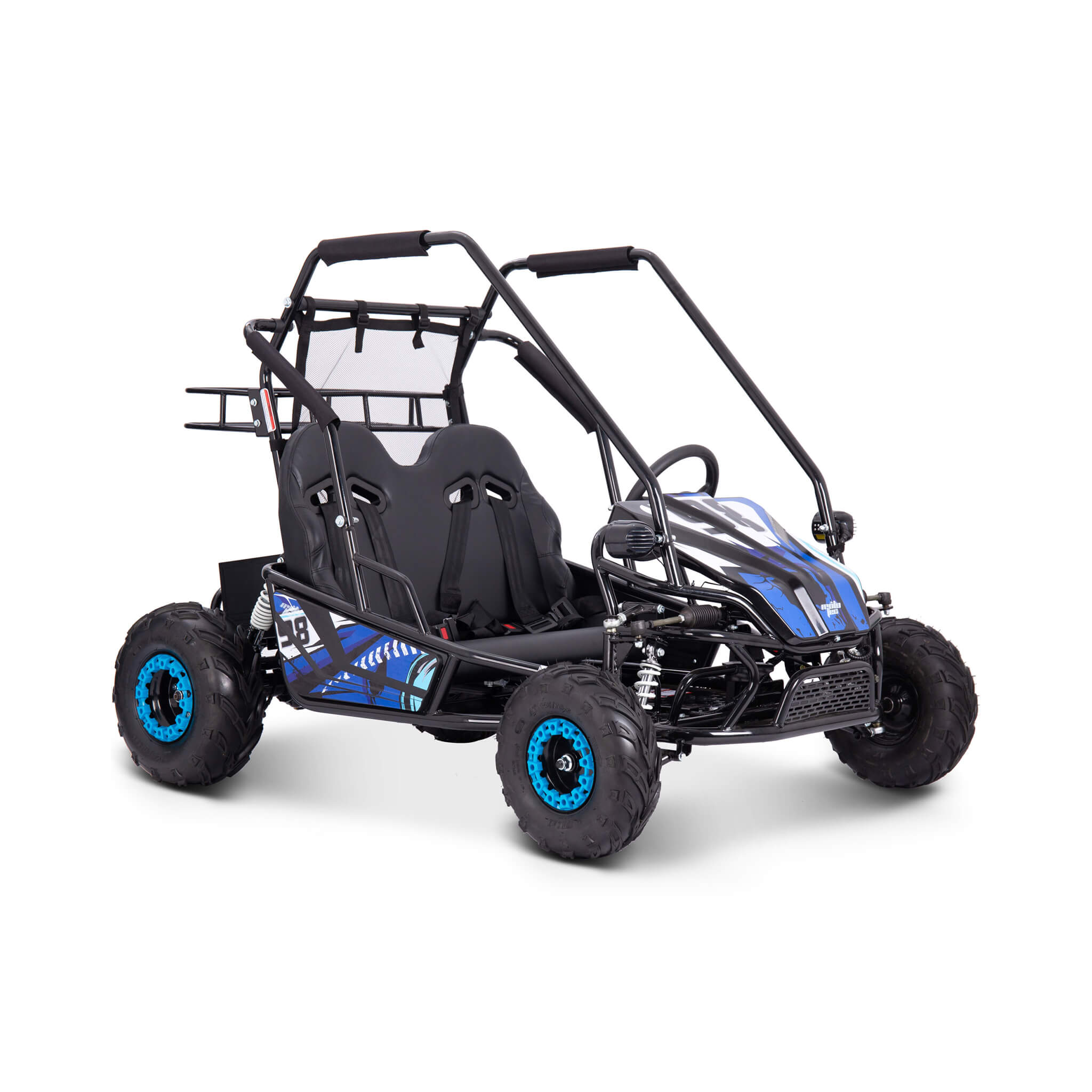 MotoTec Mud XL 60V/20AH Electric Full Suspension Go Kart, 2000W (SAK96351) – SAKSBY WHOLESALE, view 10